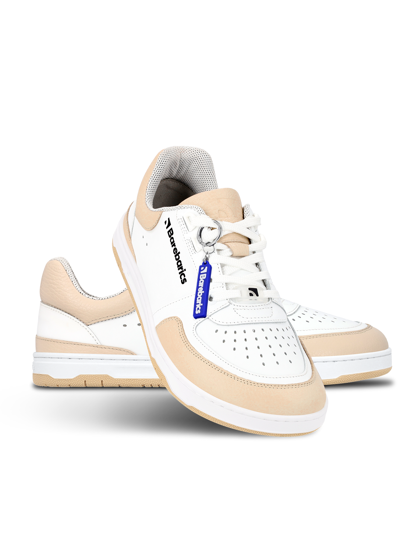 Barefoot Sneakers Barebarics Wave - White & Beige