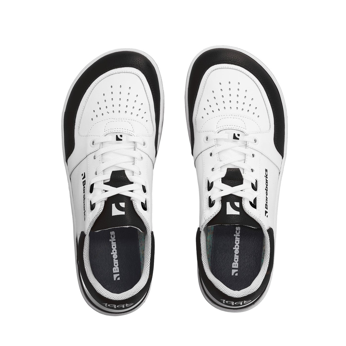 Barefoot Sneakers Barebarics Wave - White & Black (SALE)