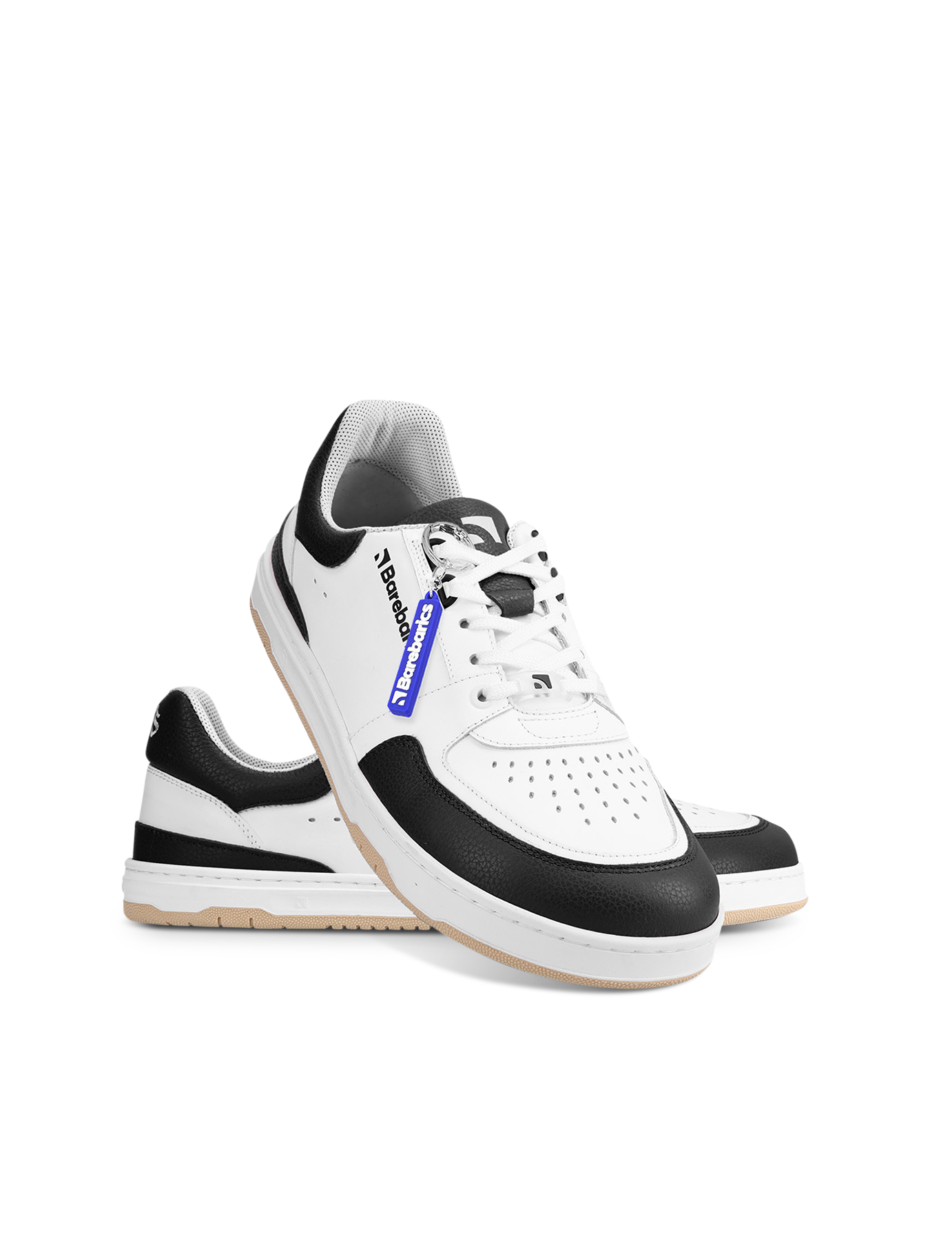 Barefoot Sneakers Barebarics Wave - White & Black