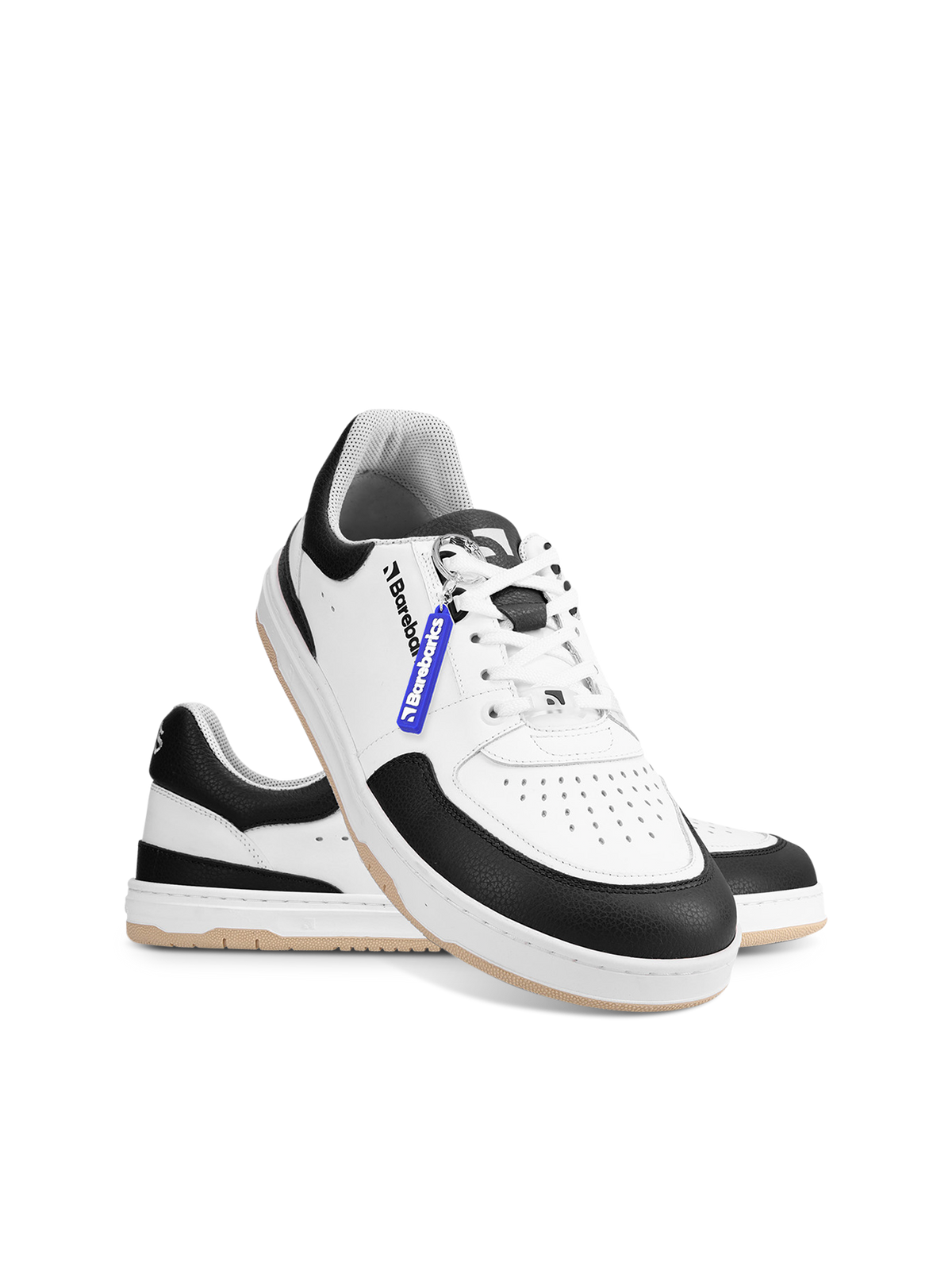 Barefoot Sneakers Barebarics Wave - White & Black