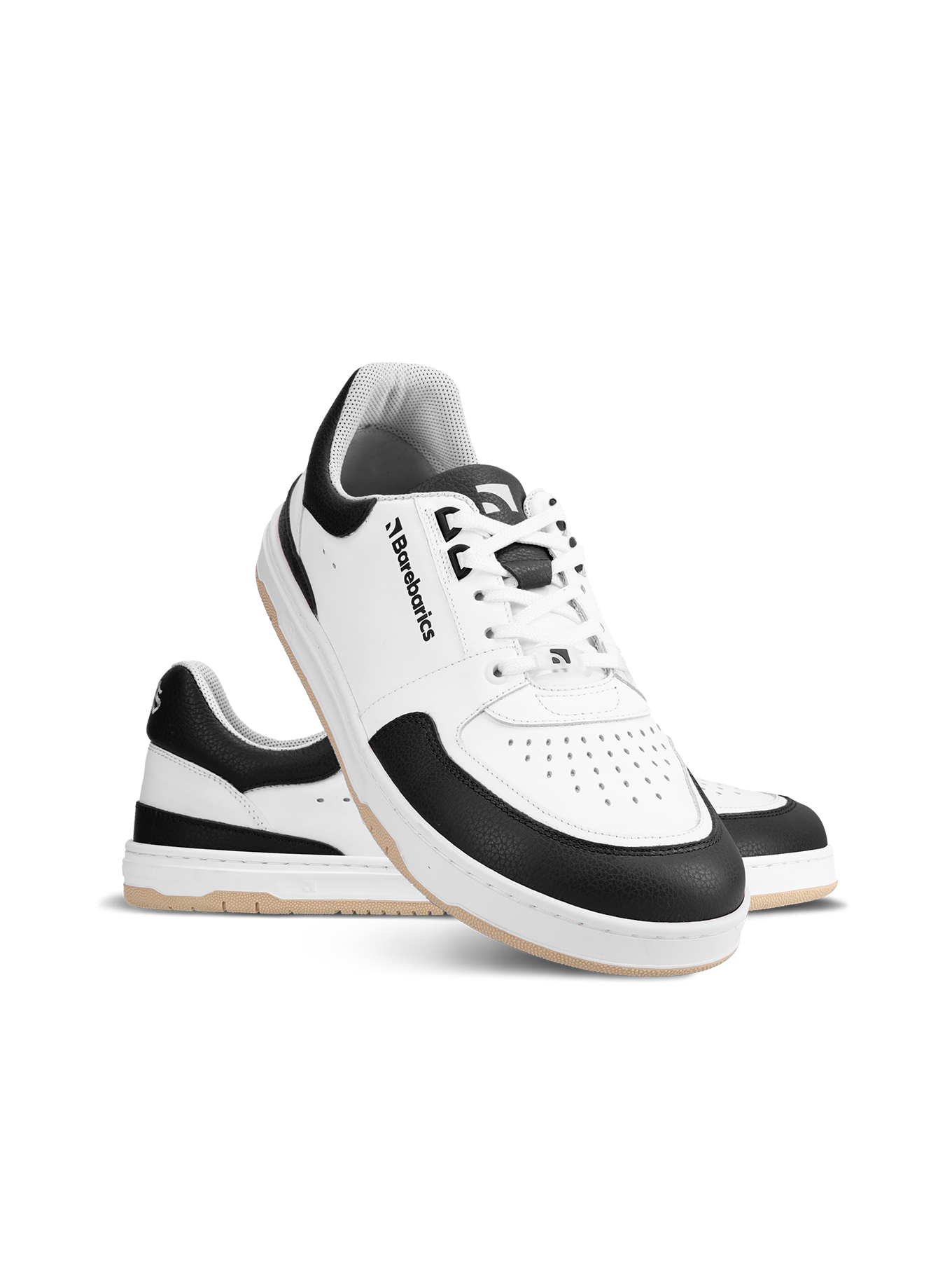 Barefoot Sneakers Barebarics Wave - White & Black