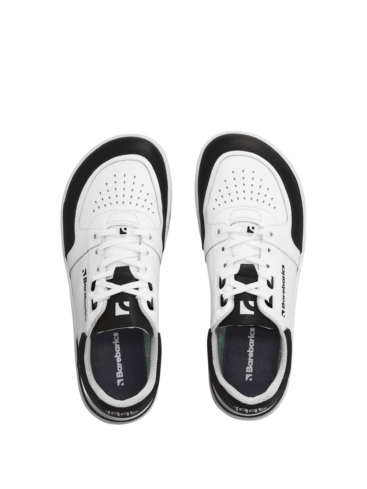 Barefoot Sneakers Barebarics Wave - White & Black