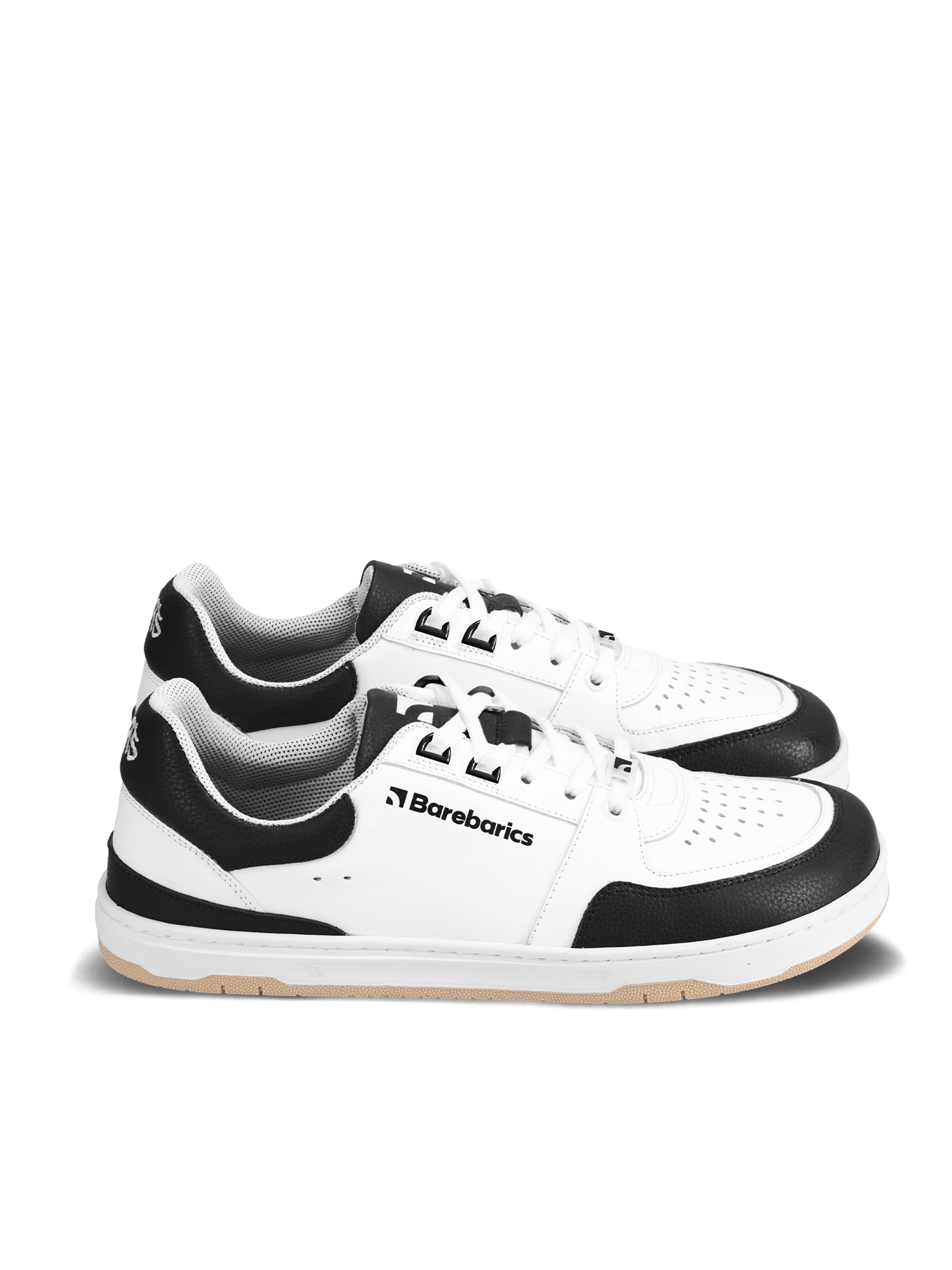 Barefoot Sneakers Barebarics Wave - White & Black