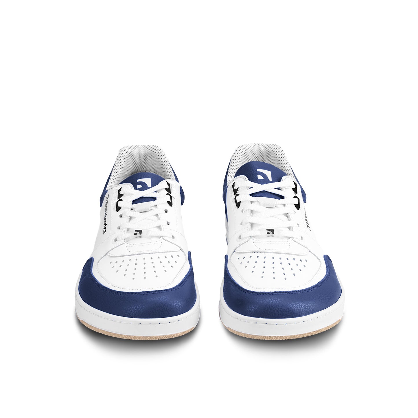 Baskets pieds nus Barebarics Wave - Blanc et bleu foncé