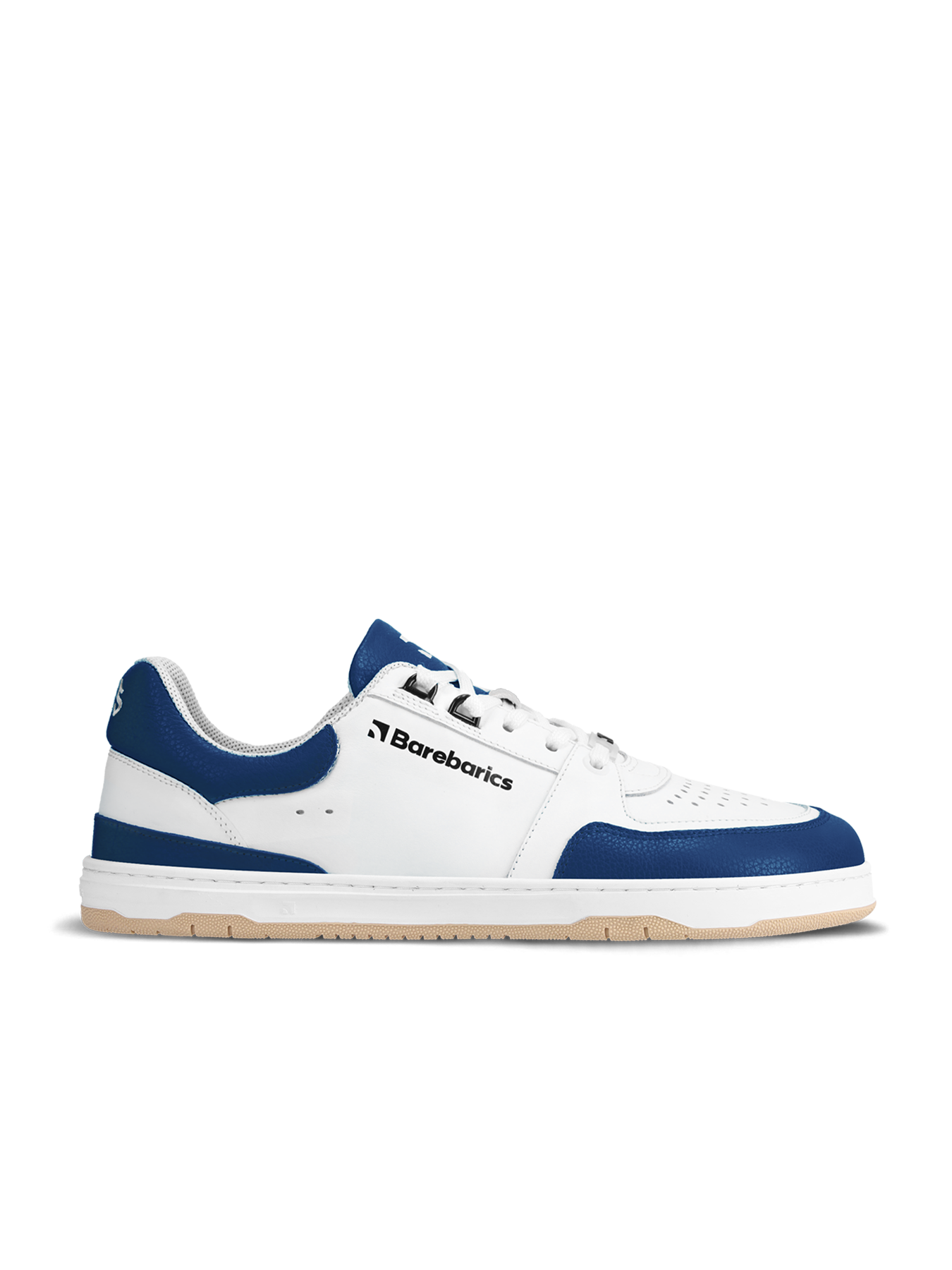 Barefoot Sneakers Barebarics Wave - White & Dark Blue