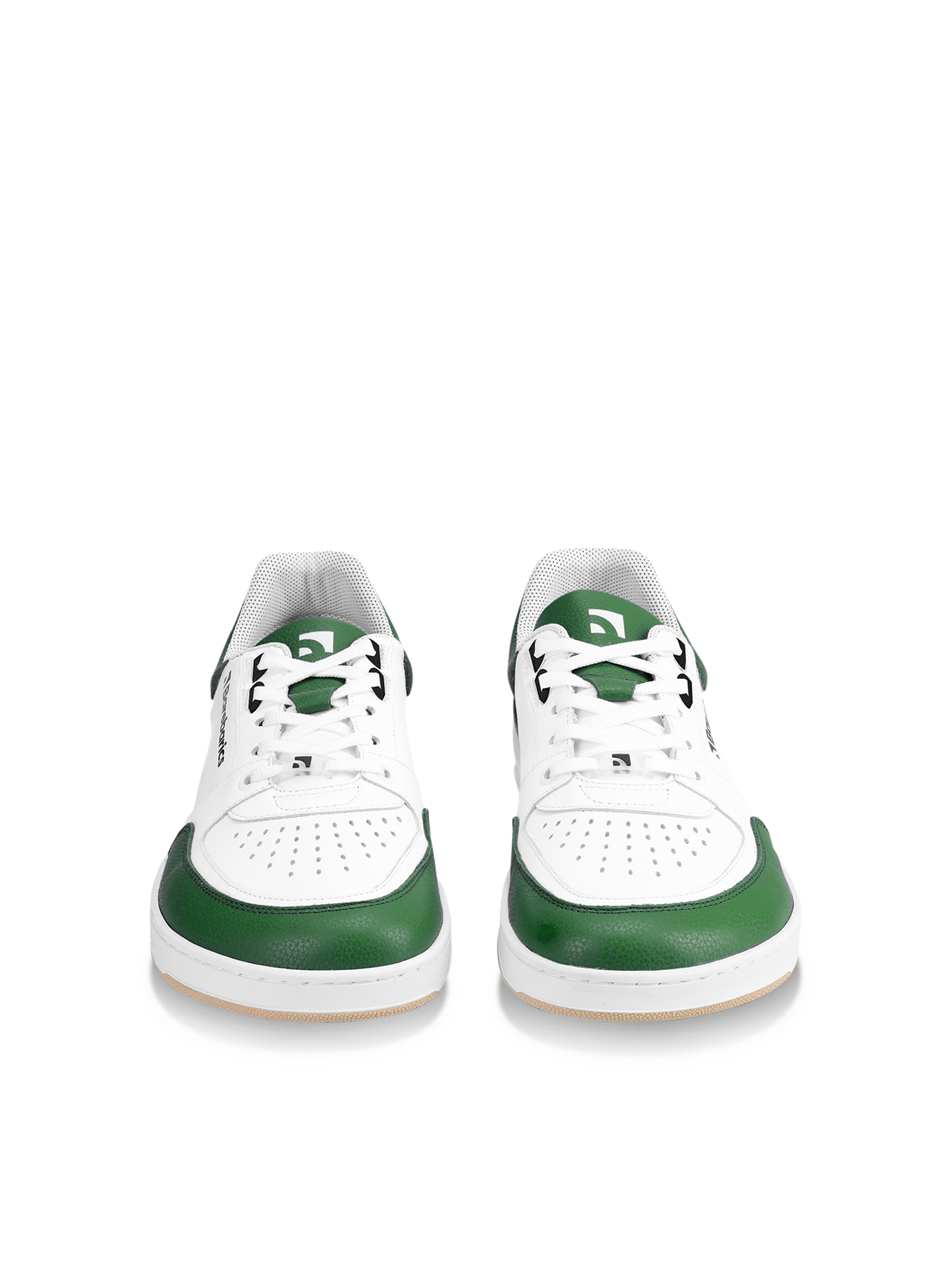 Barefoot Sneakers Barebarics Wave - White & Dark Green