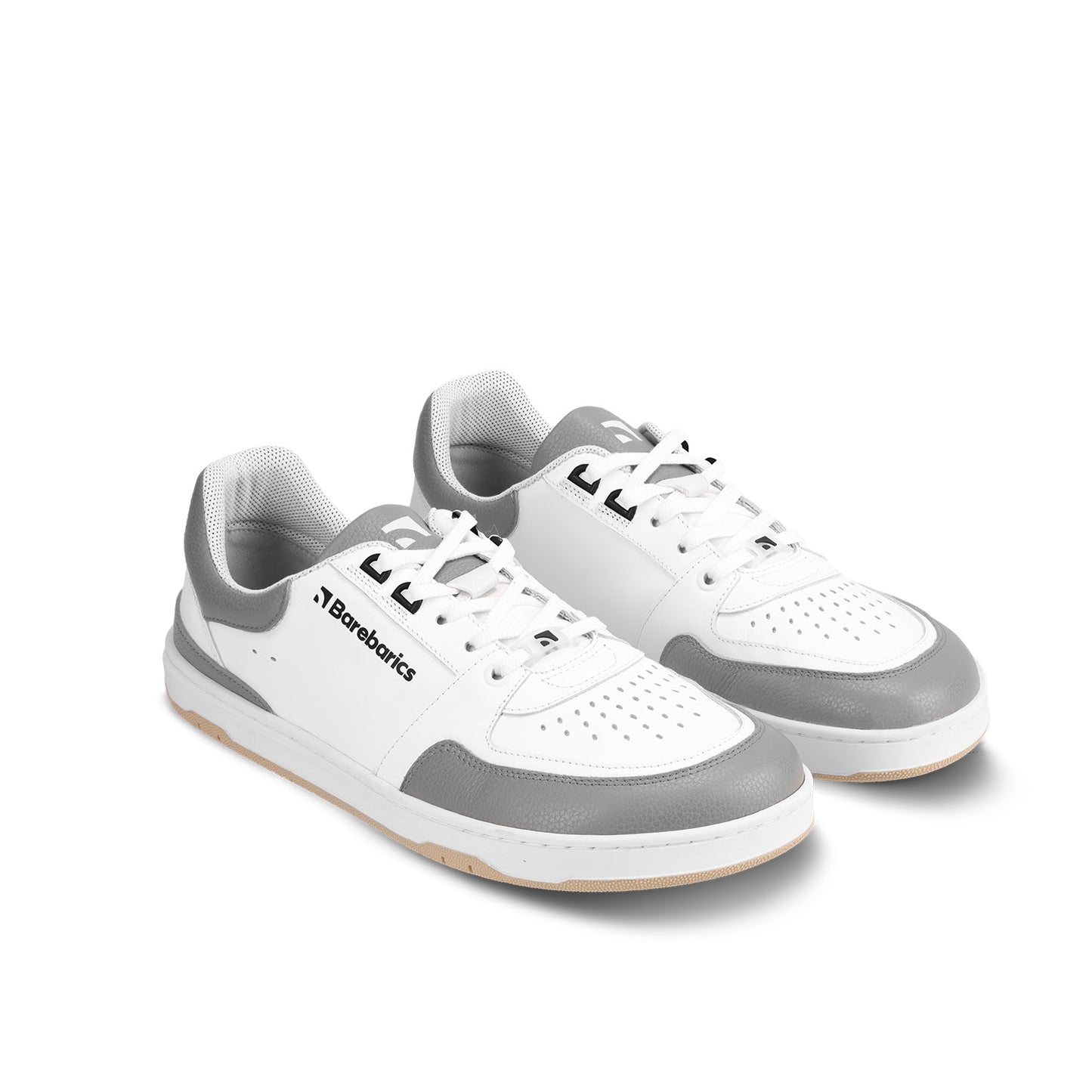 Barfuß-Sneaker Barebarics Wave - Weiß &amp; Grau