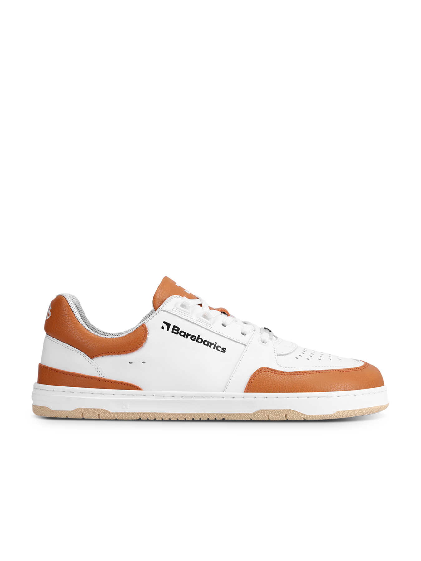 Barefoot Sneakers Barebarics Wave - White & Orange
