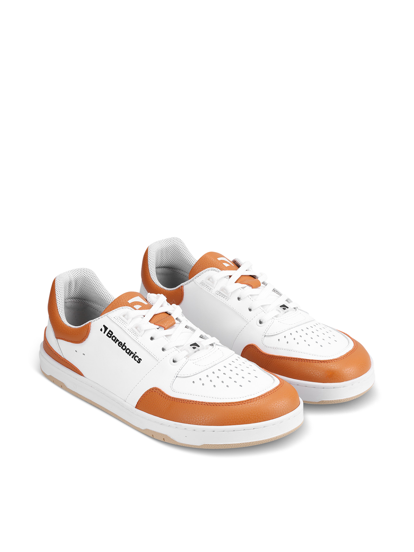 Barefoot Sneakers Barebarics Wave - White & Orange