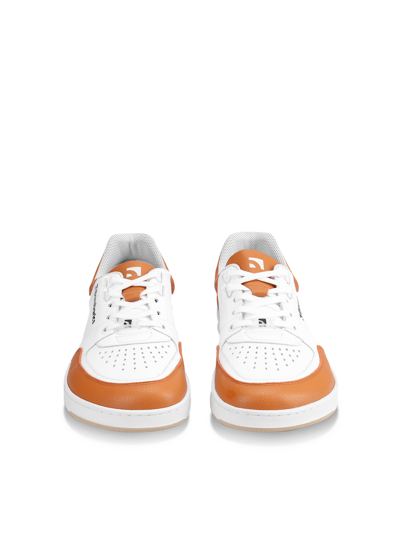 Barefoot Sneakers Barebarics Wave - White & Orange