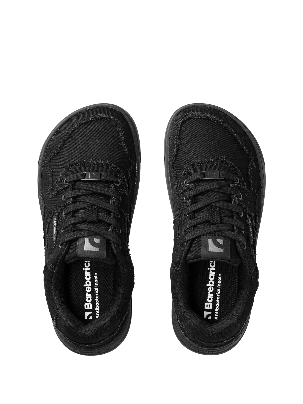 Barefoot Sneakers Barebarics Zing Denim - All Black