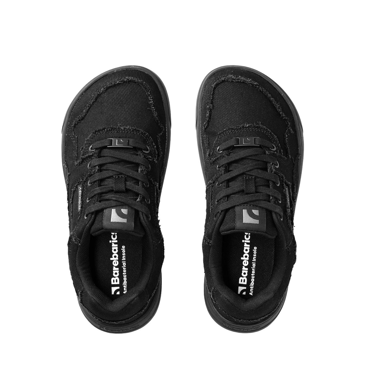 Barefoot Sneakers Barebarics Zing Denim - All Black