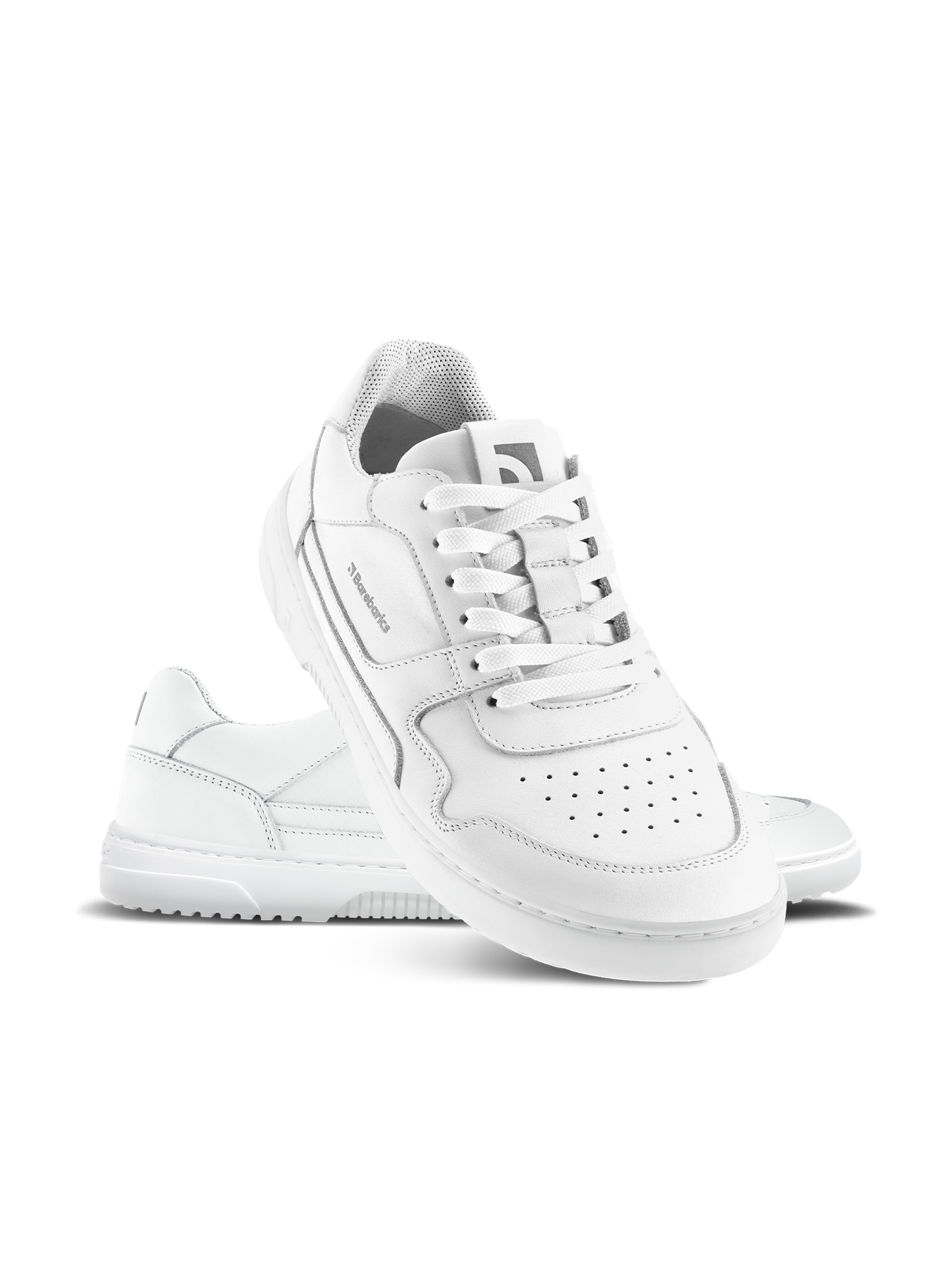 Barefoot Sneakers Barebarics Zing - All White - Leather