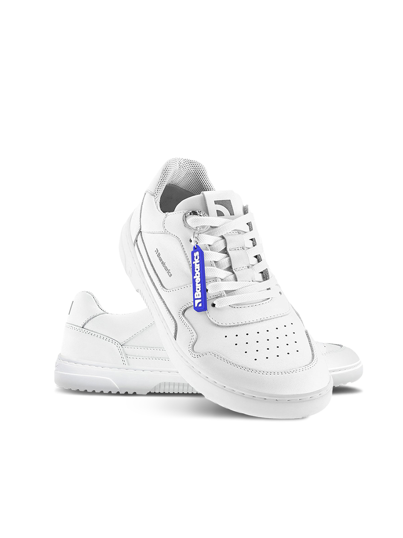 Barefoot Sneakers Barebarics Zing - All White - Leather
