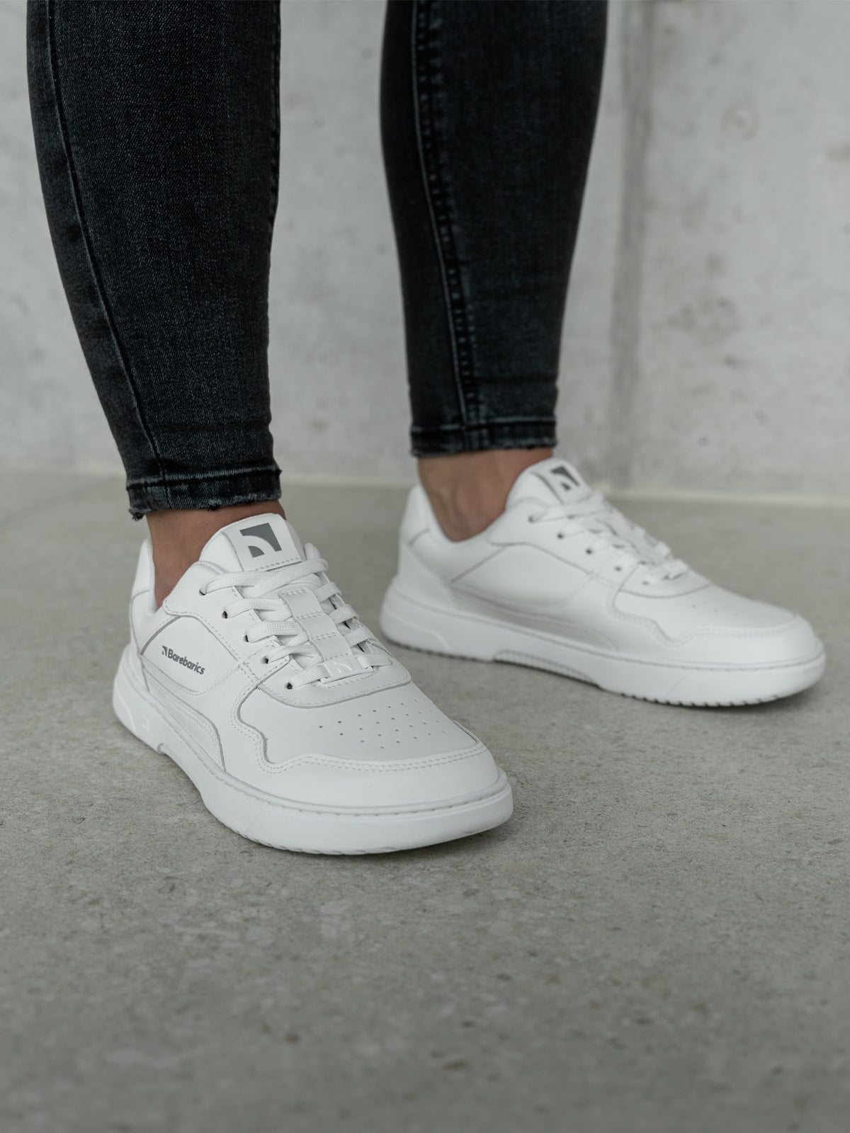 Barefoot Sneakers Barebarics Zing - All White (Sale)
