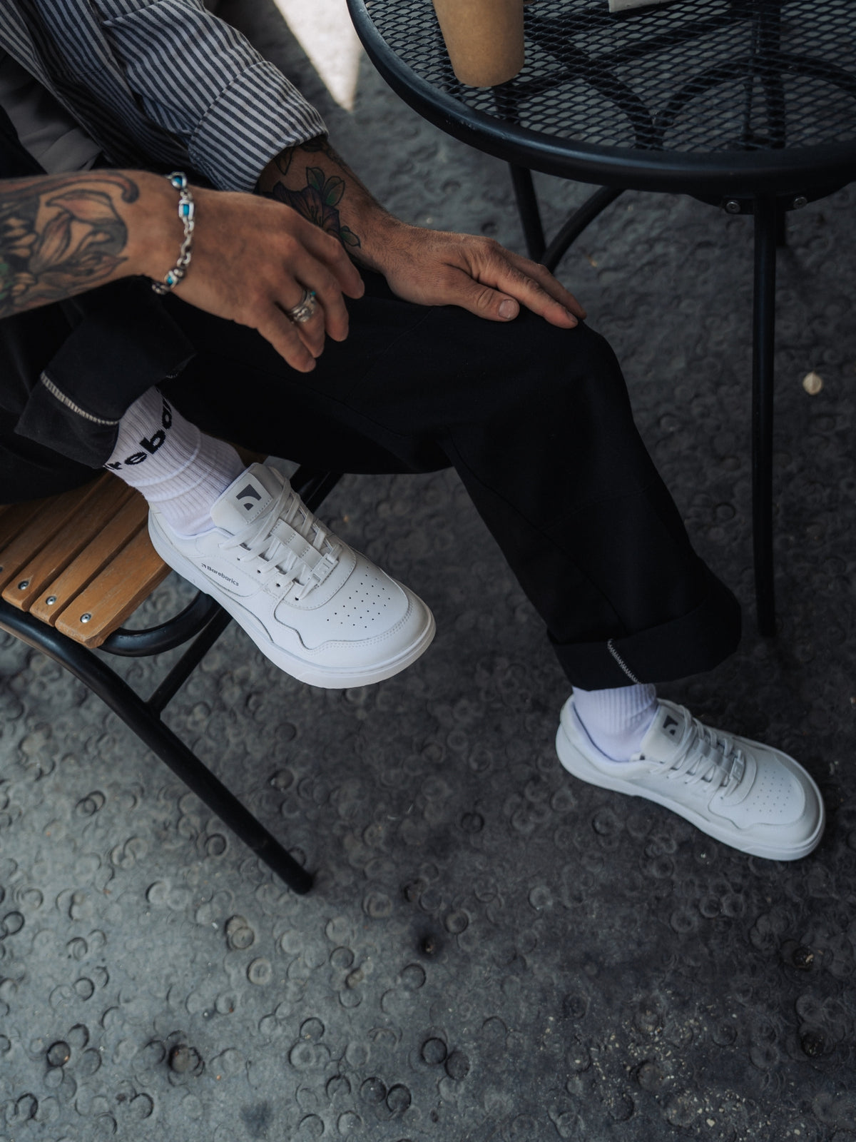 Barefoot Sneakers Barebarics Zing - All White (Sale)