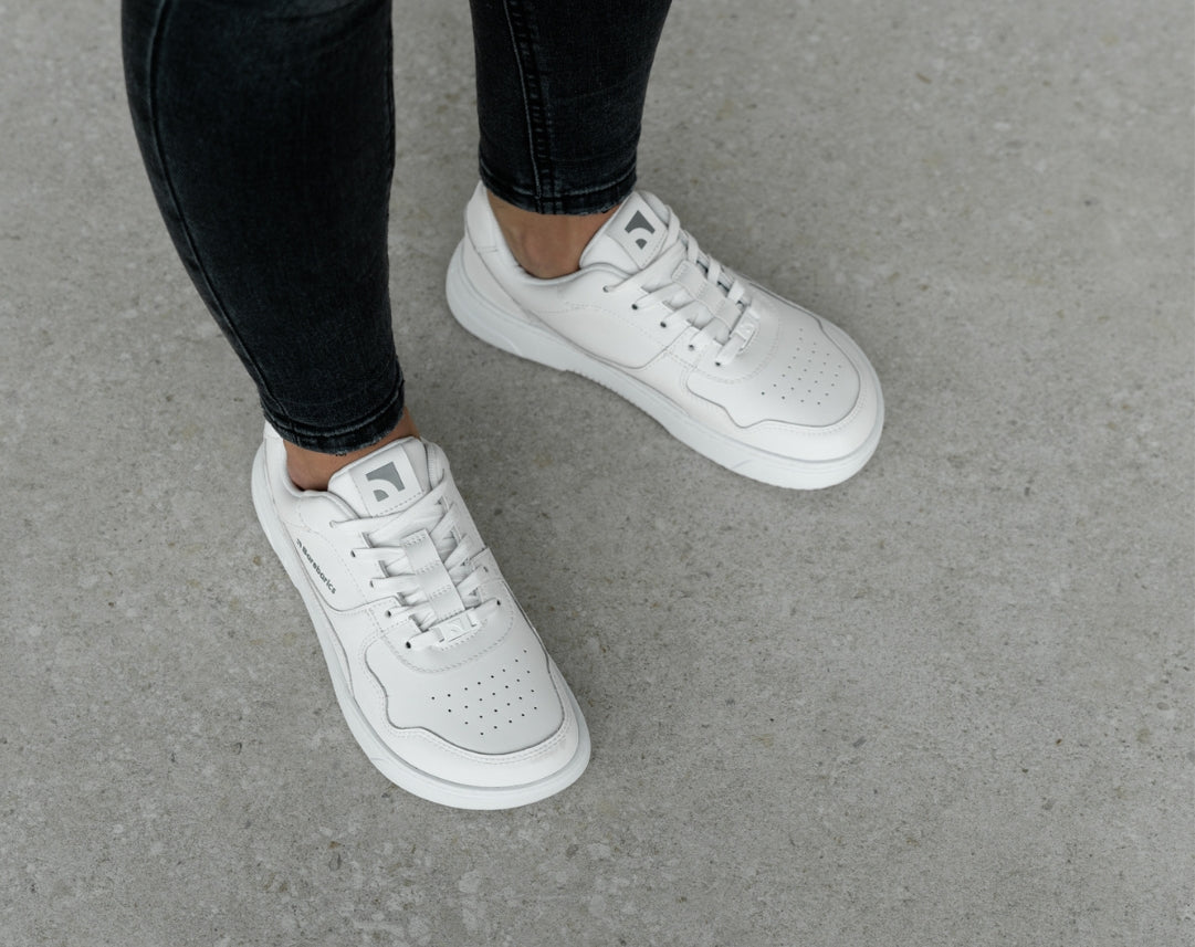 Barefoot Sneakers Barebarics Zing - All White (Sale)