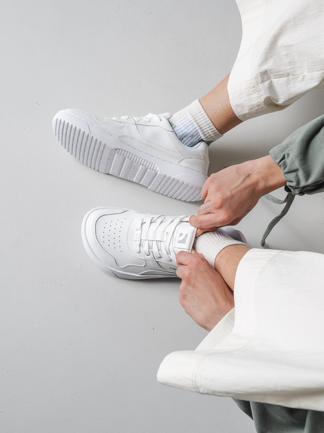 Barefoot Sneakers Barebarics Zing - All White