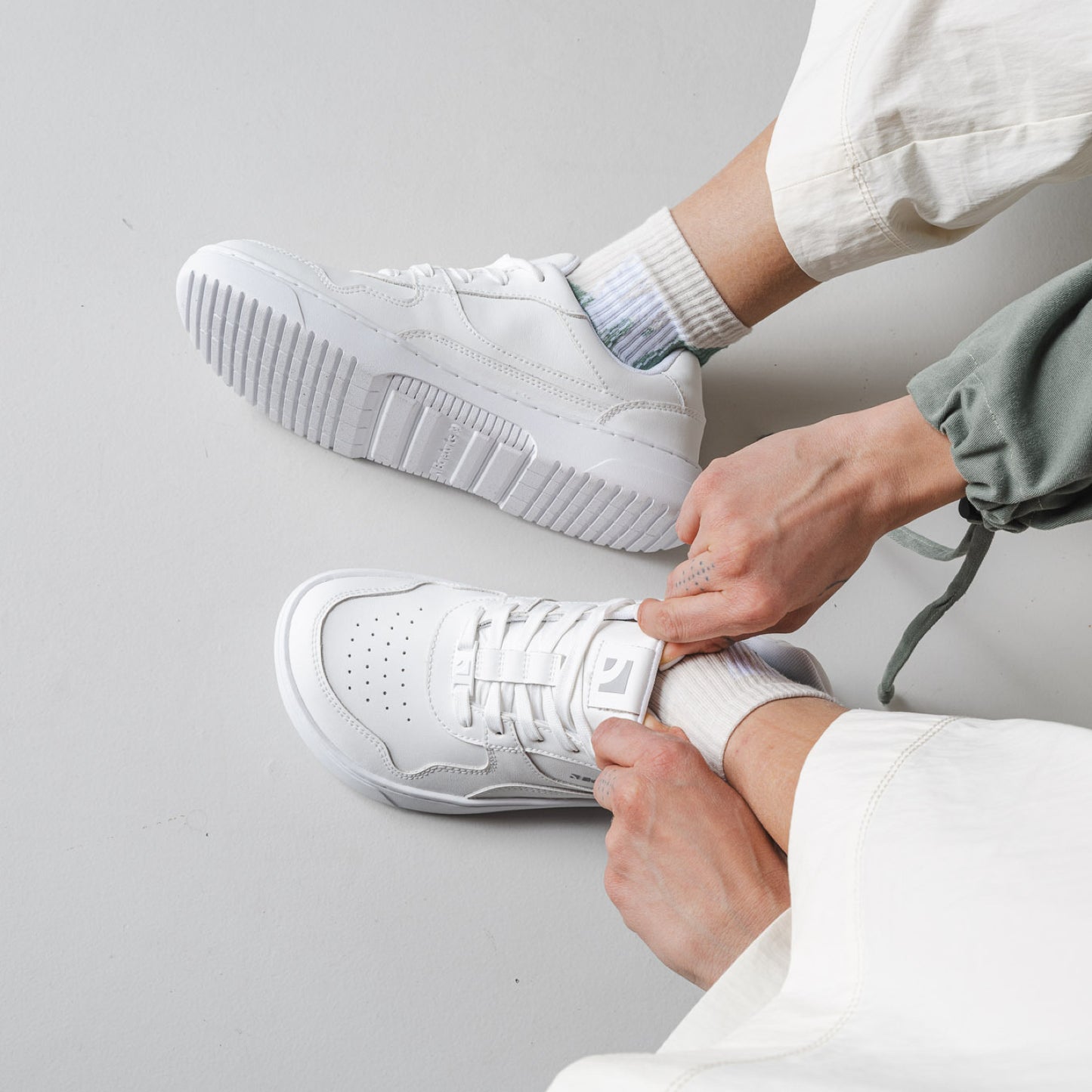 Barefoot Sneakers Barebarics Zing - All White