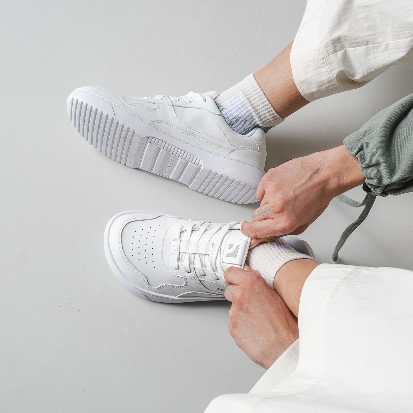 Barefoot Sneakers Barebarics Zing - All White