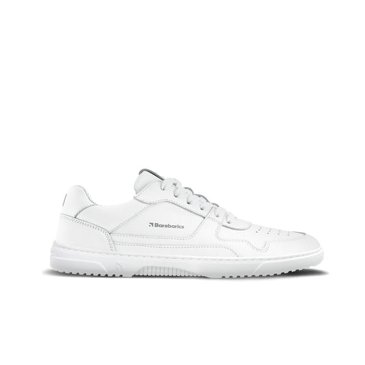 Barefoot Sneakers Barebarics Zing - All White - Leather (SALE)