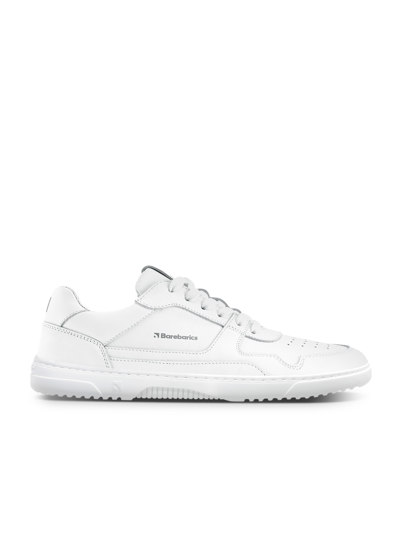 Barefoot Sneakers Barebarics Zing - All White - Leather
