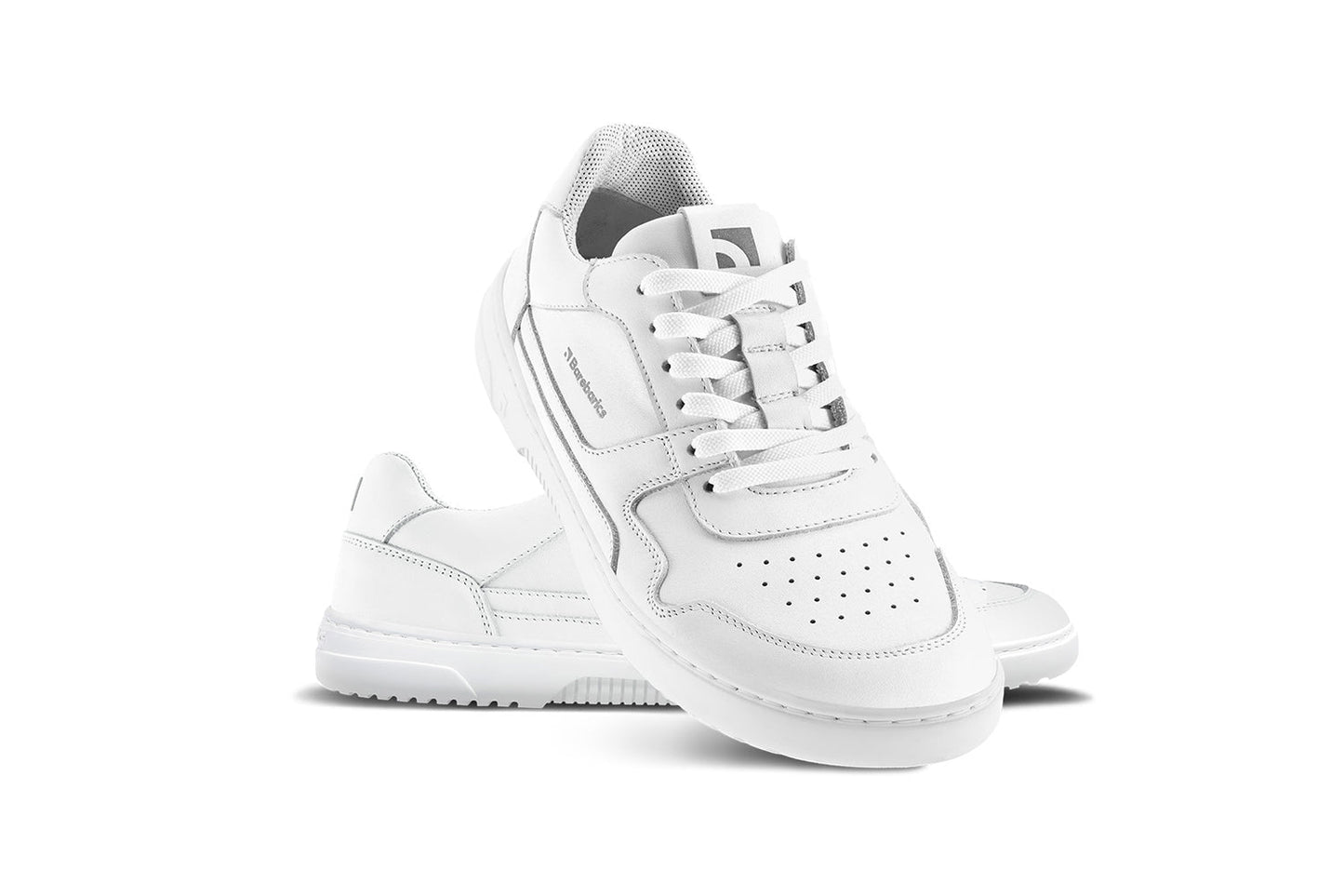 Barefoot Sneakers Barebarics Zing - All White - Leather (SALE)