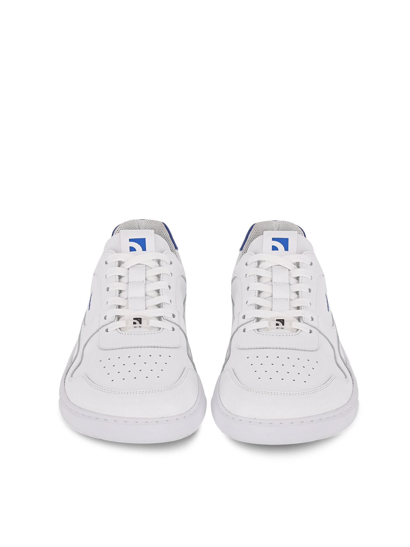 Barefoot Sneakers Barebarics Zing - Brave Men Talk - White & Blue