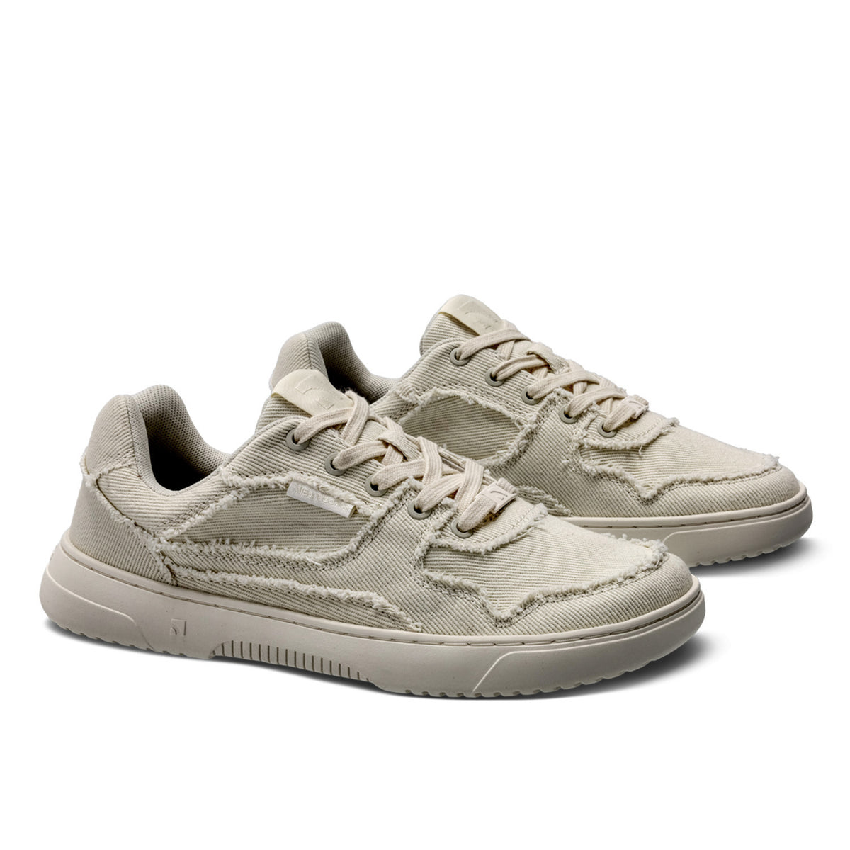 Barefoot Sneakers Barebarics Zing Denim - Cream White