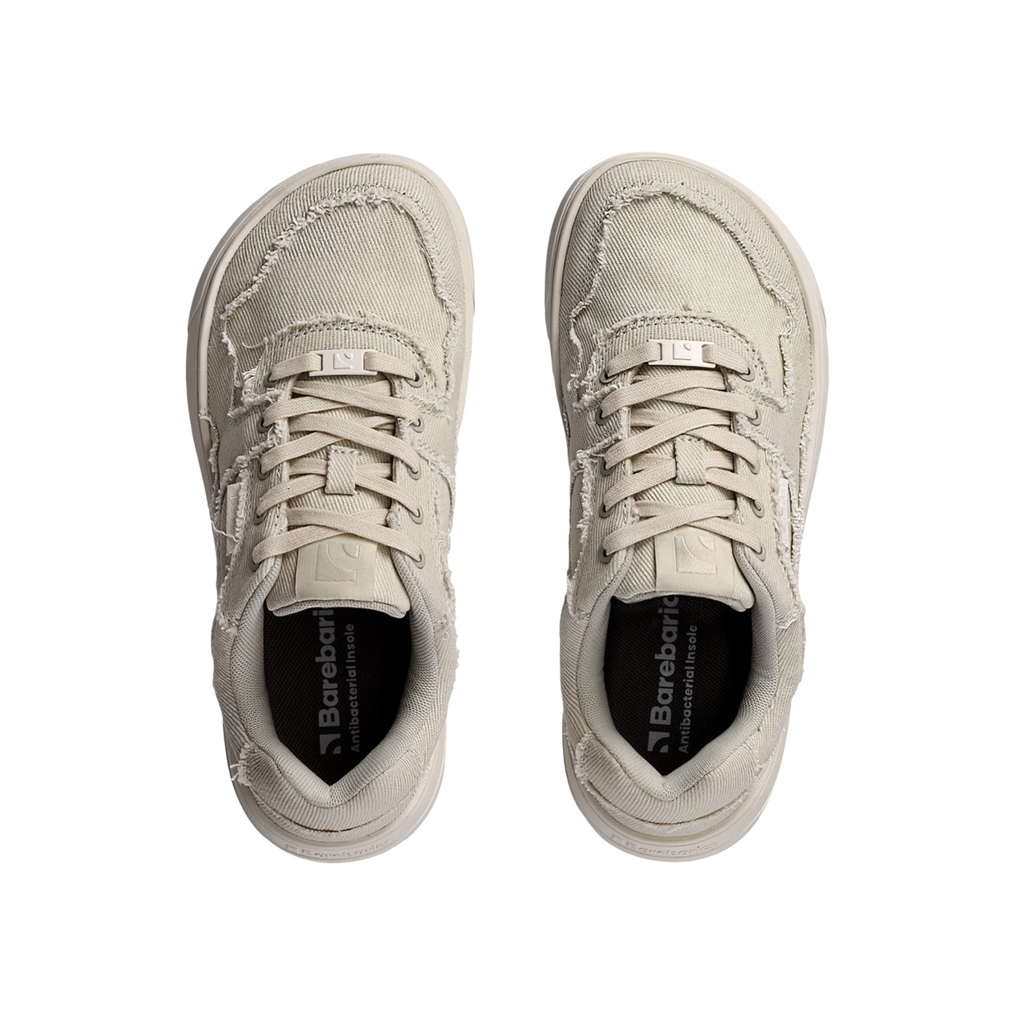 Barefoot Sneakers Barebarics Zing Denim - Cream White