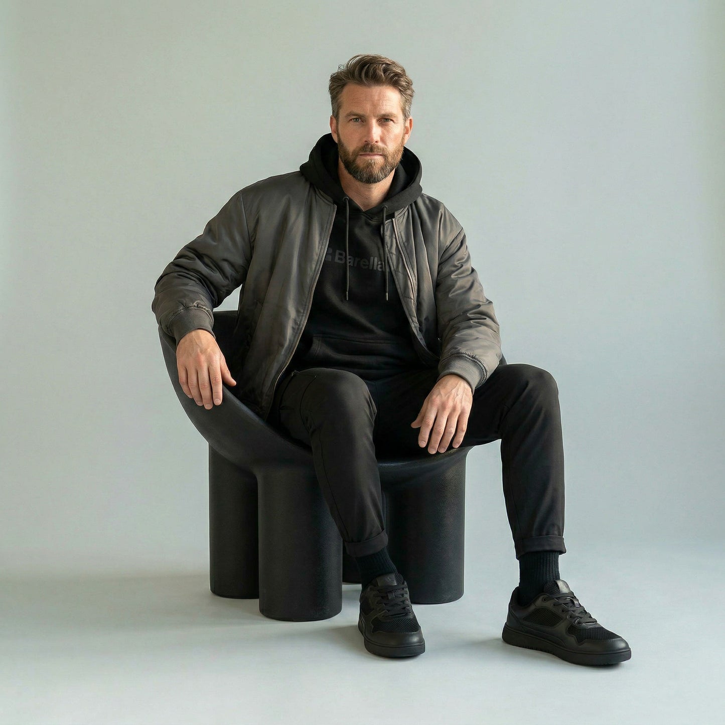 Barefoot Sneakers Barebarics Zing - Fresh - All Black