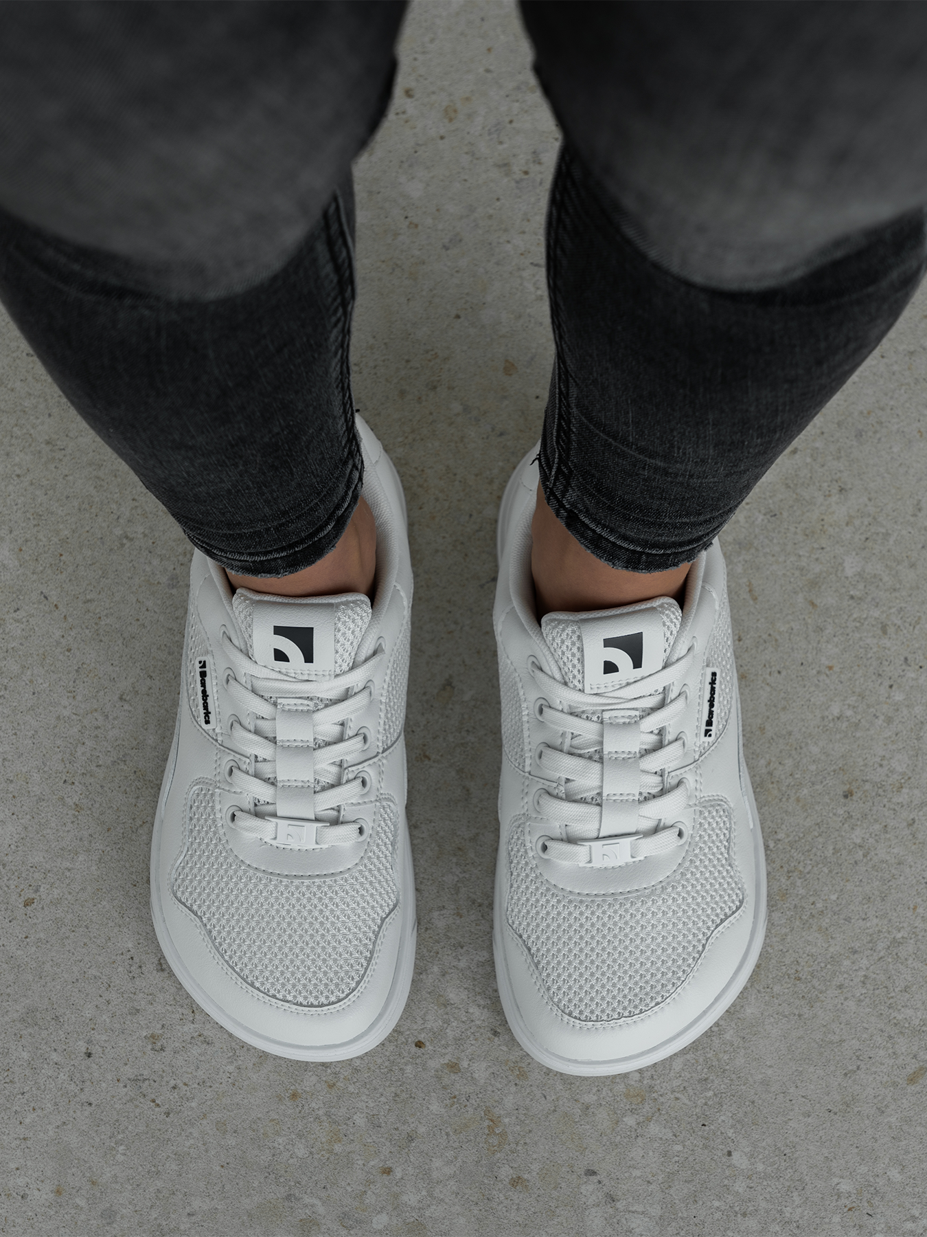 Barefoot Sneakers Barebarics Zing - Fresh - All White