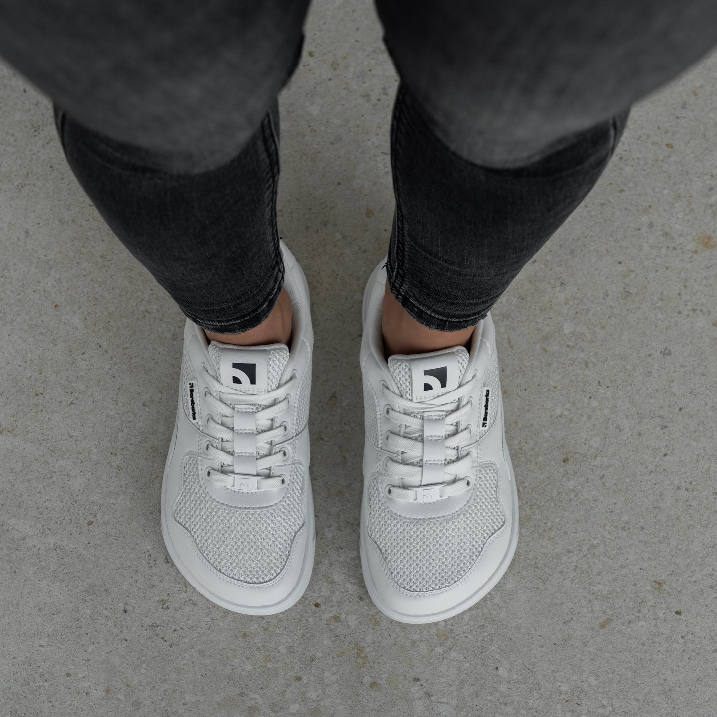 Barefoot Sneakers Barebarics Zing - Fresh - All White