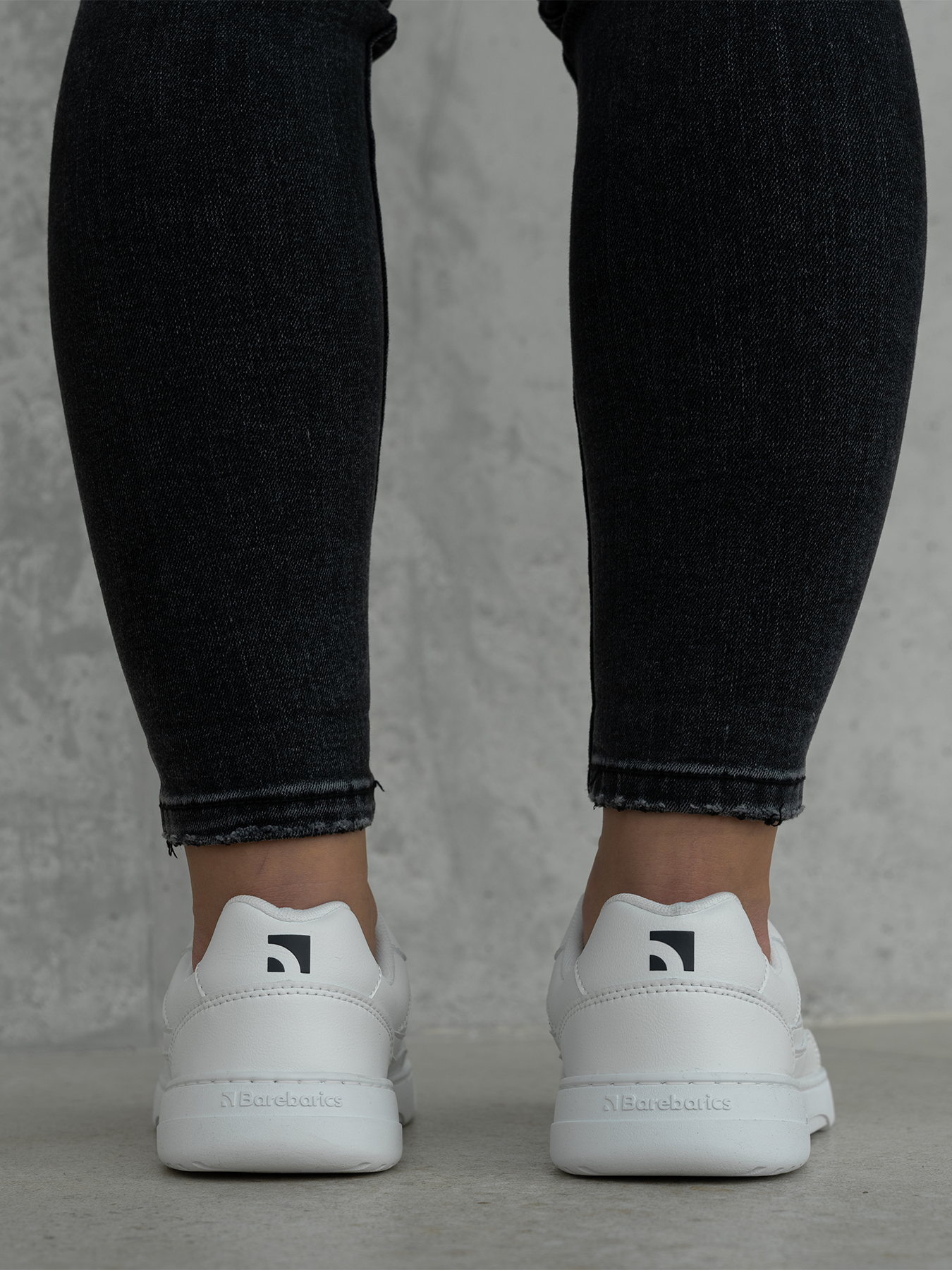 Baskets pieds nus Barebarics Zing - Fresh - Tout blanc