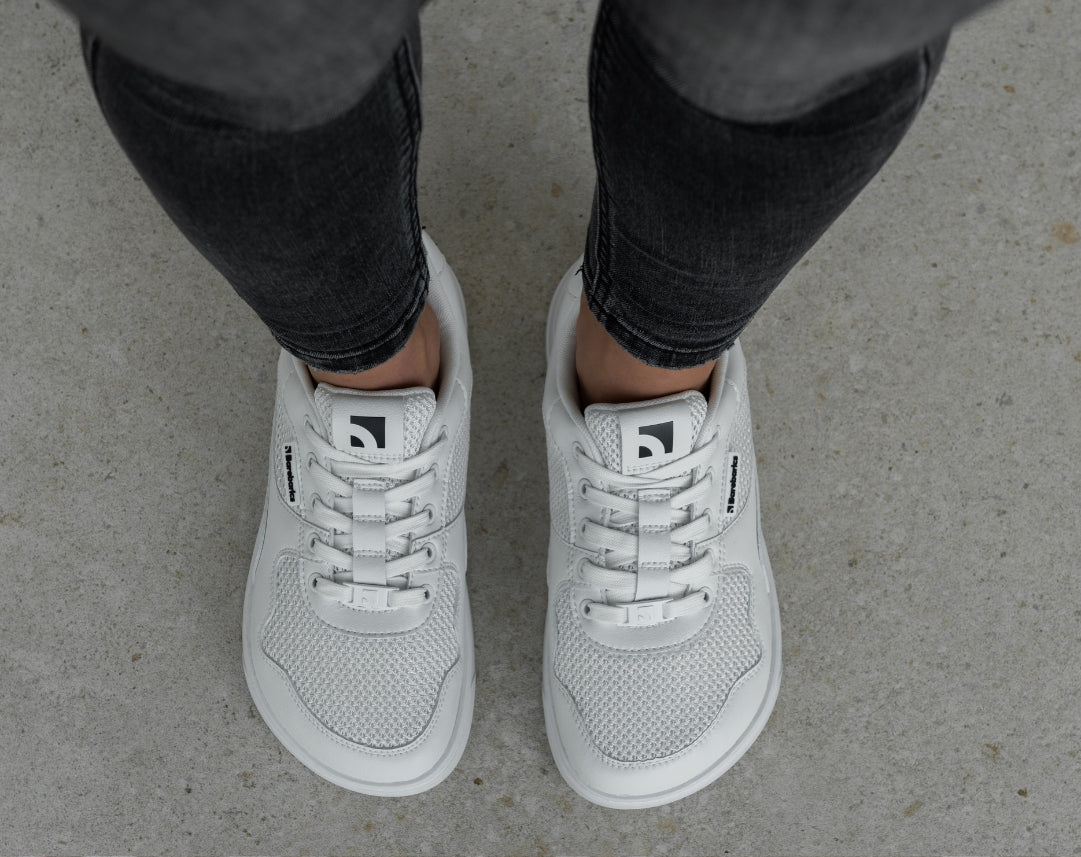 Barefoot Sneakers Barebarics Zing - Fresh - All White