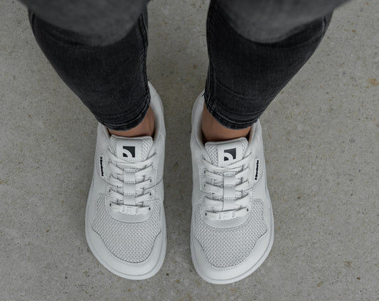 Barfuß-Sneaker Barebarics Zing - Fresh - Ganz Weiß