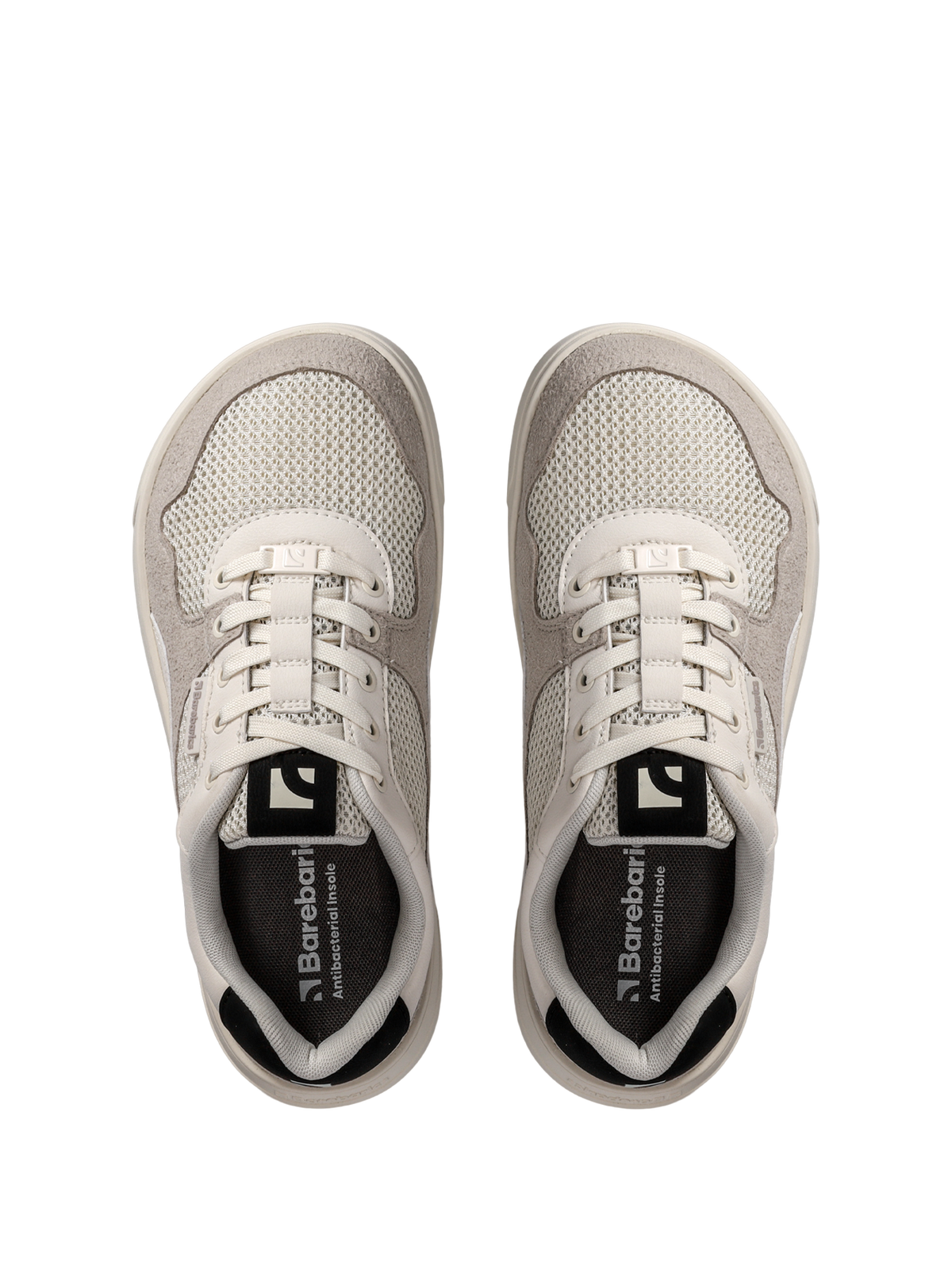 Barefoot Sneakers Barebarics Zing - Fresh - White & Beige