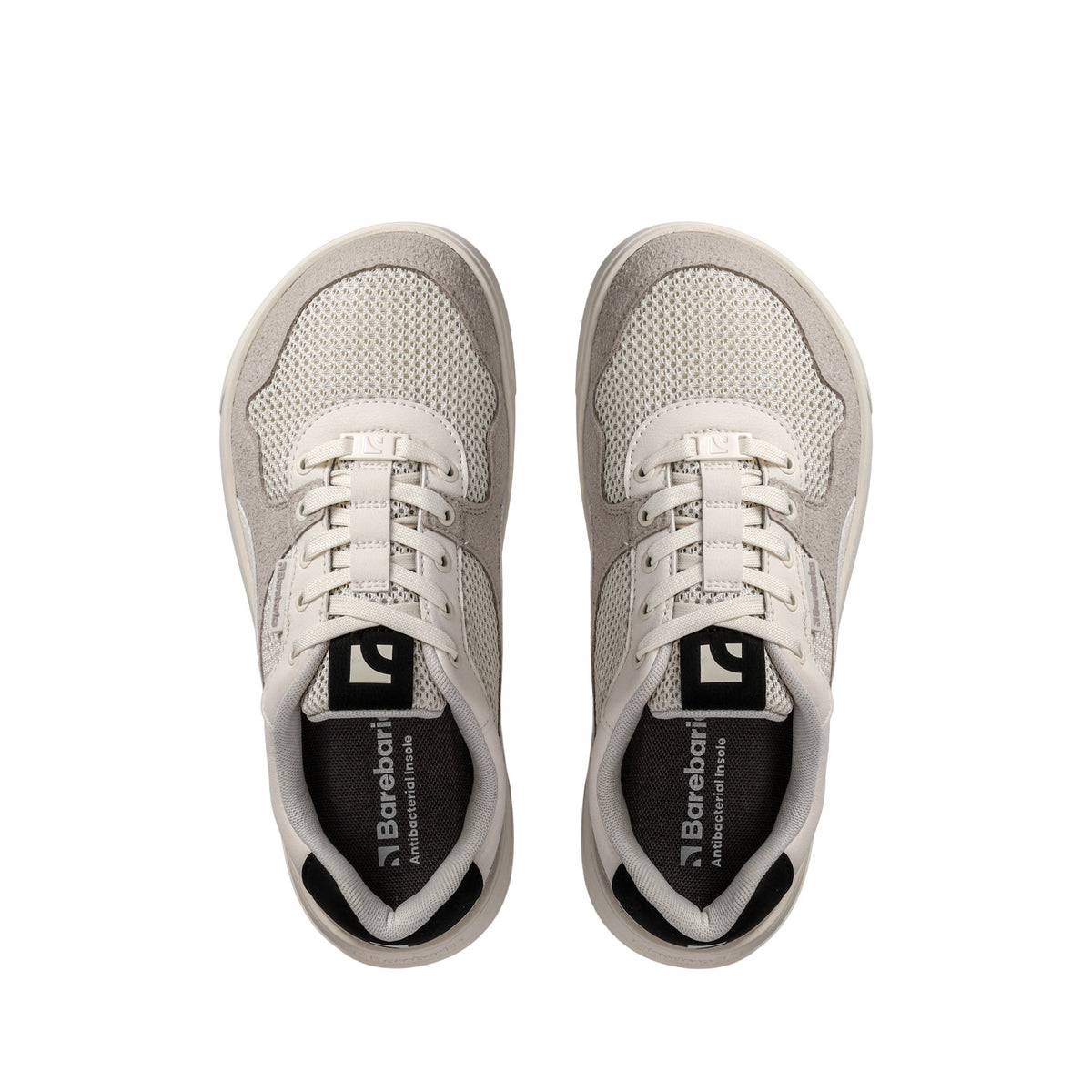 Barefoot Sneakers Barebarics Zing - Fresh - White & Beige
