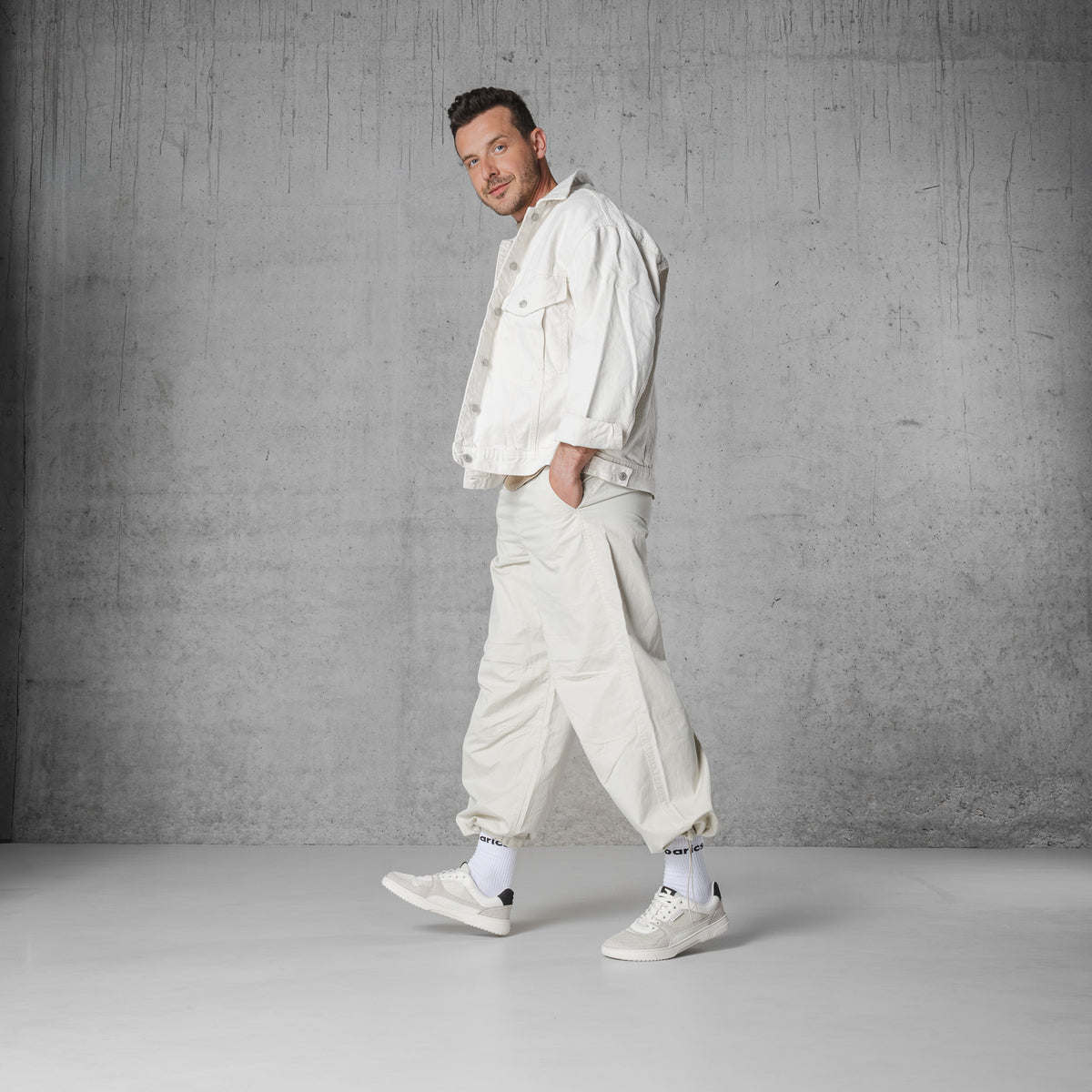 Barefoot Sneakers Barebarics Zing - Fresh - White & Beige