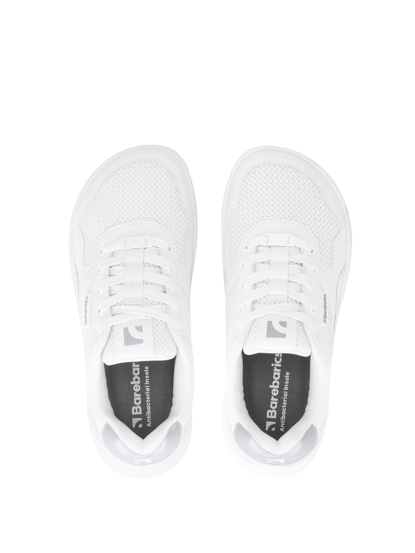 Barefoot Sneakers Barebarics Zing - Fresh - White & Silver