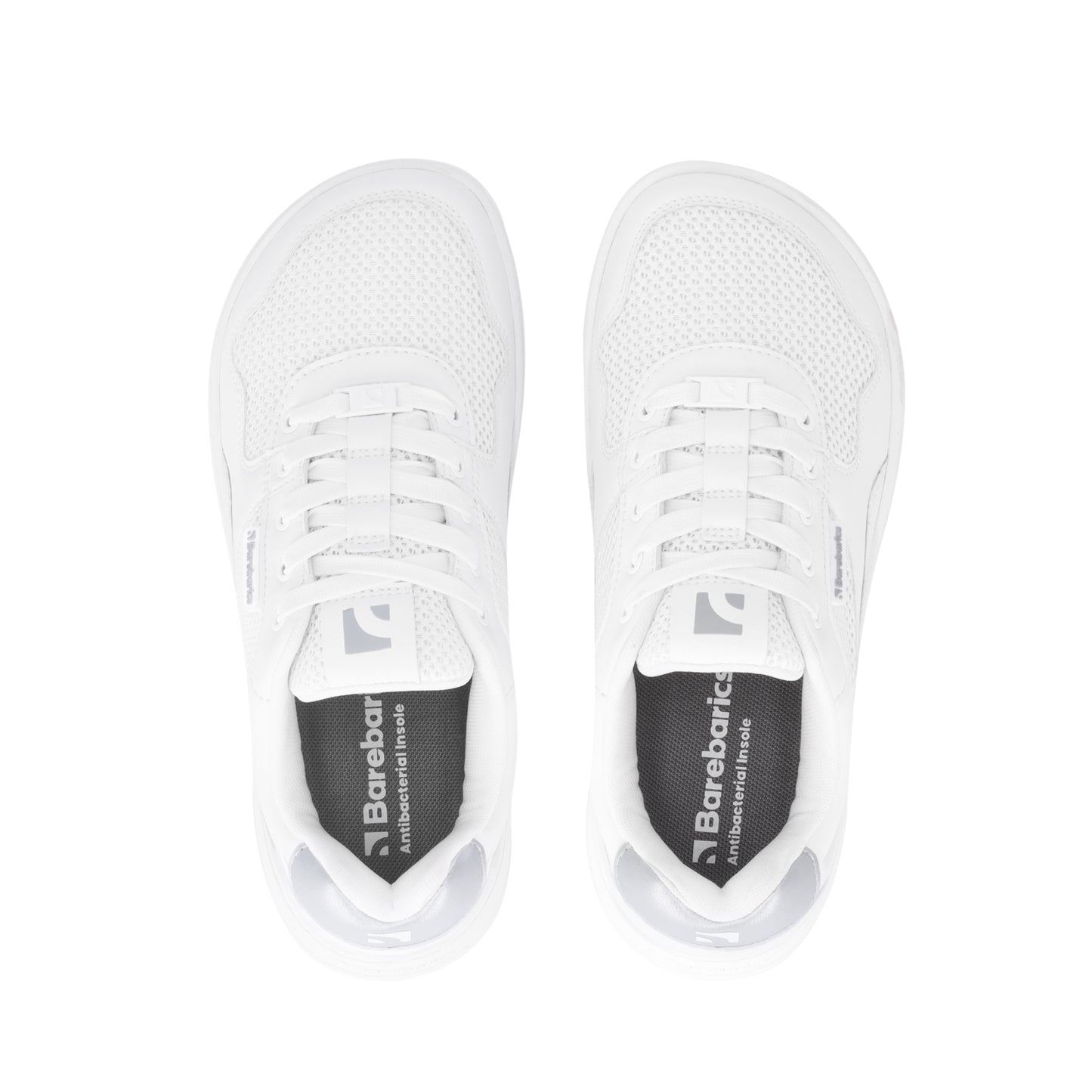 Barefoot Sneakers Barebarics Zing - Fresh - White & Silver