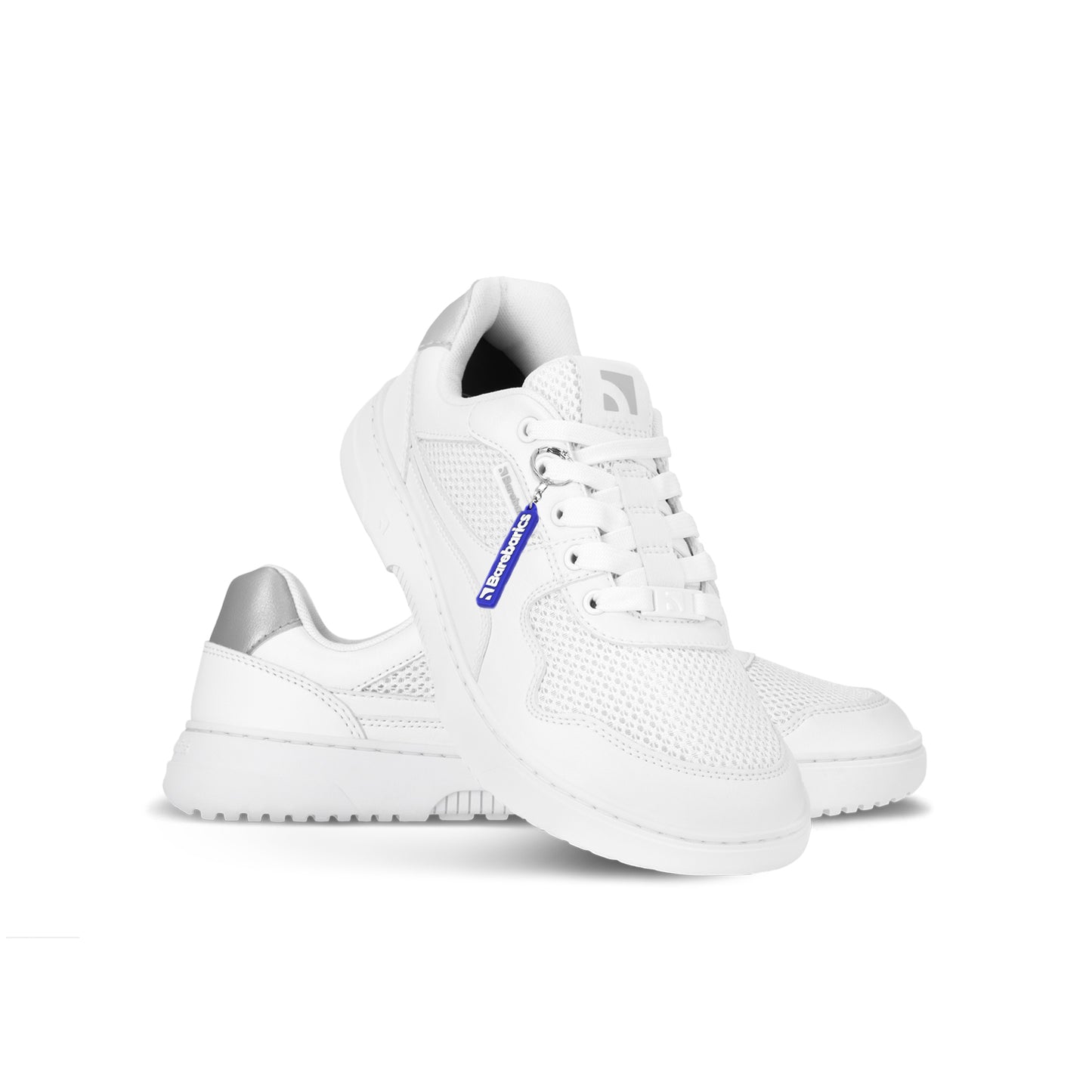 Barefoot Sneakers Barebarics Zing - Fresh - White & Silver