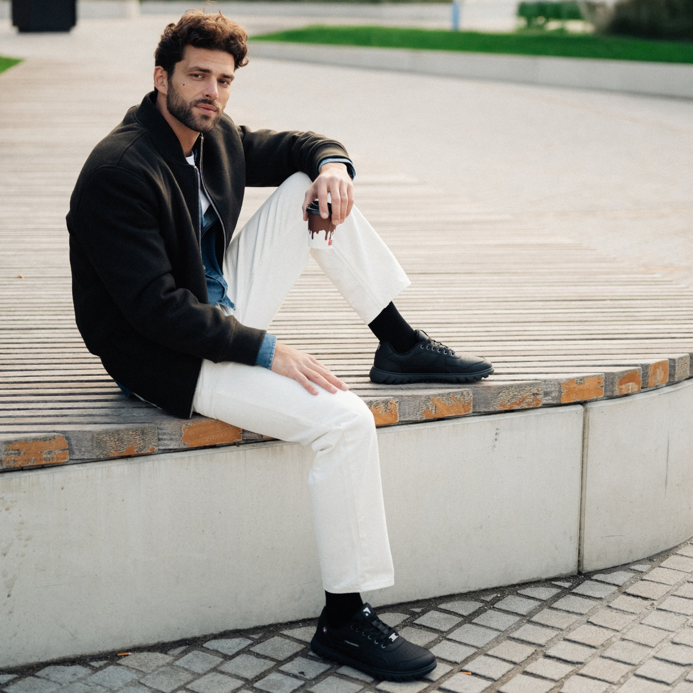 Barefoot Sneakers Barebarics Zing Frost - All Black