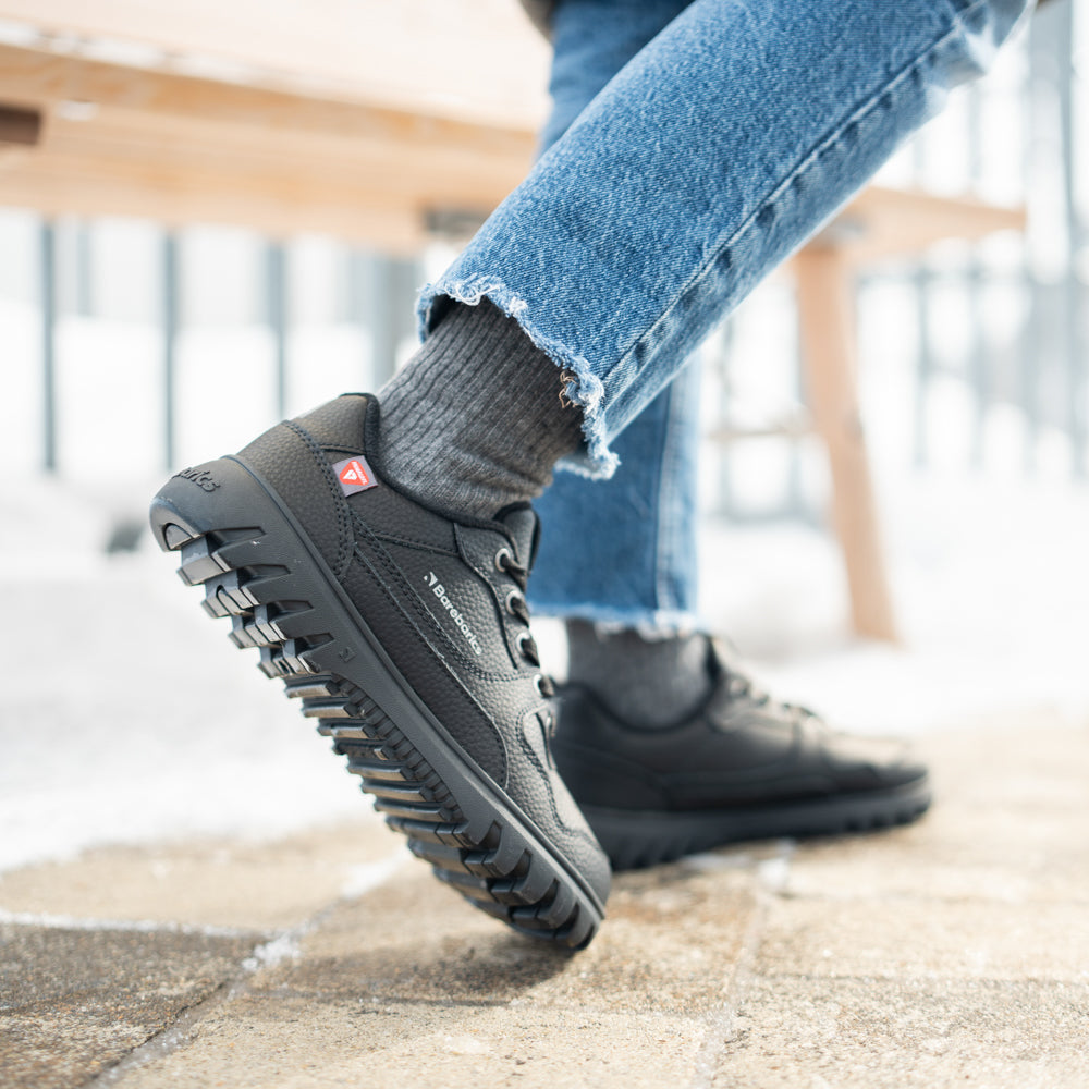 Baskets pieds nus Barebarics Zing Frost - Tout noir
