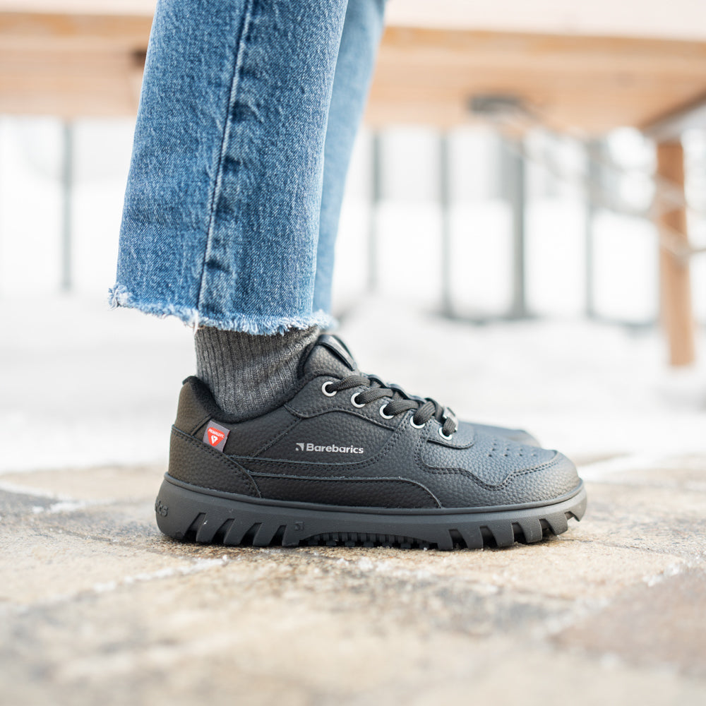 Baskets pieds nus Barebarics Zing Frost - Tout noir