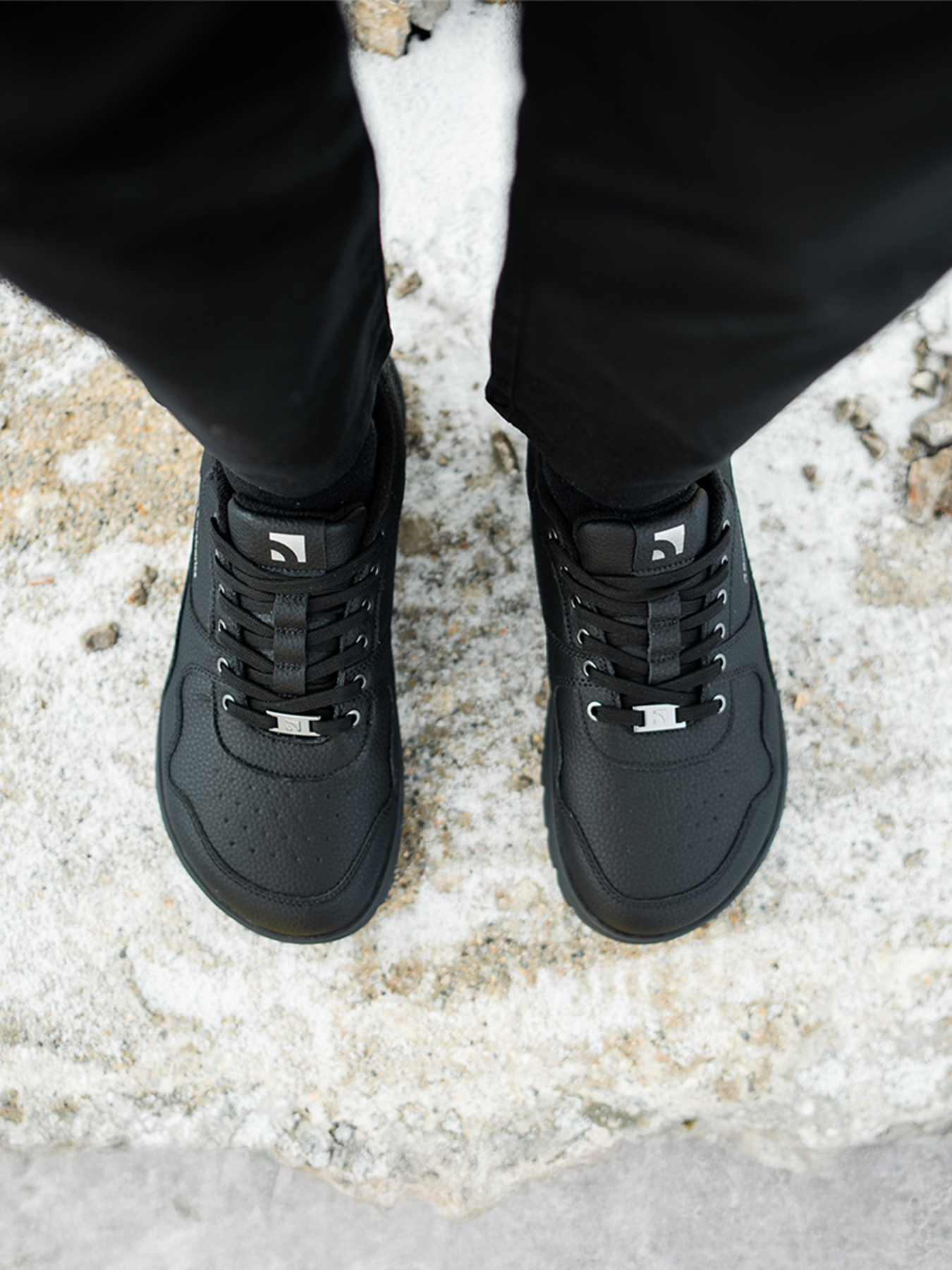 Barefoot Sneakers Barebarics Zing Frost - All Black