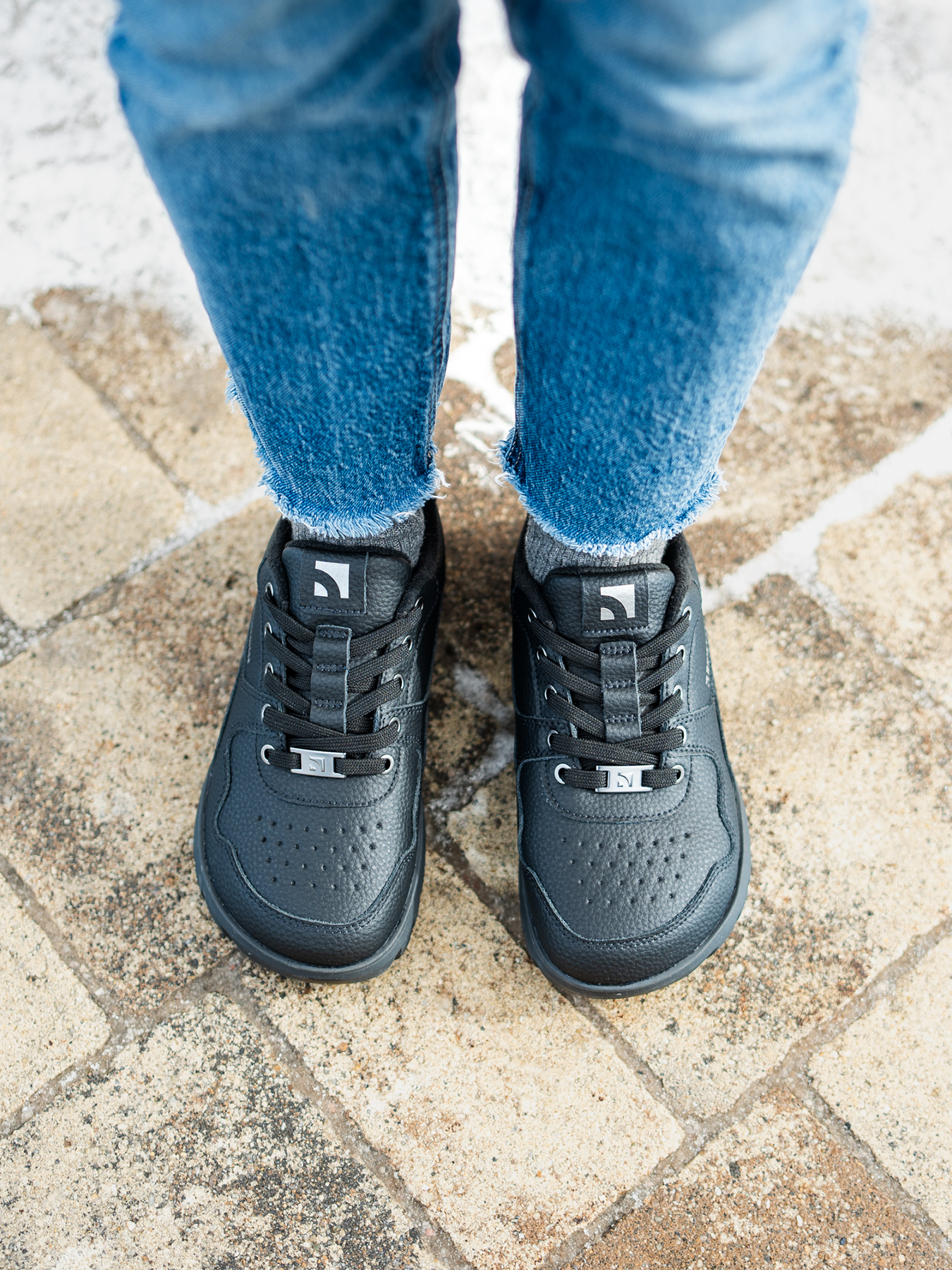 Barefoot Sneakers Barebarics Zing Frost - All Black