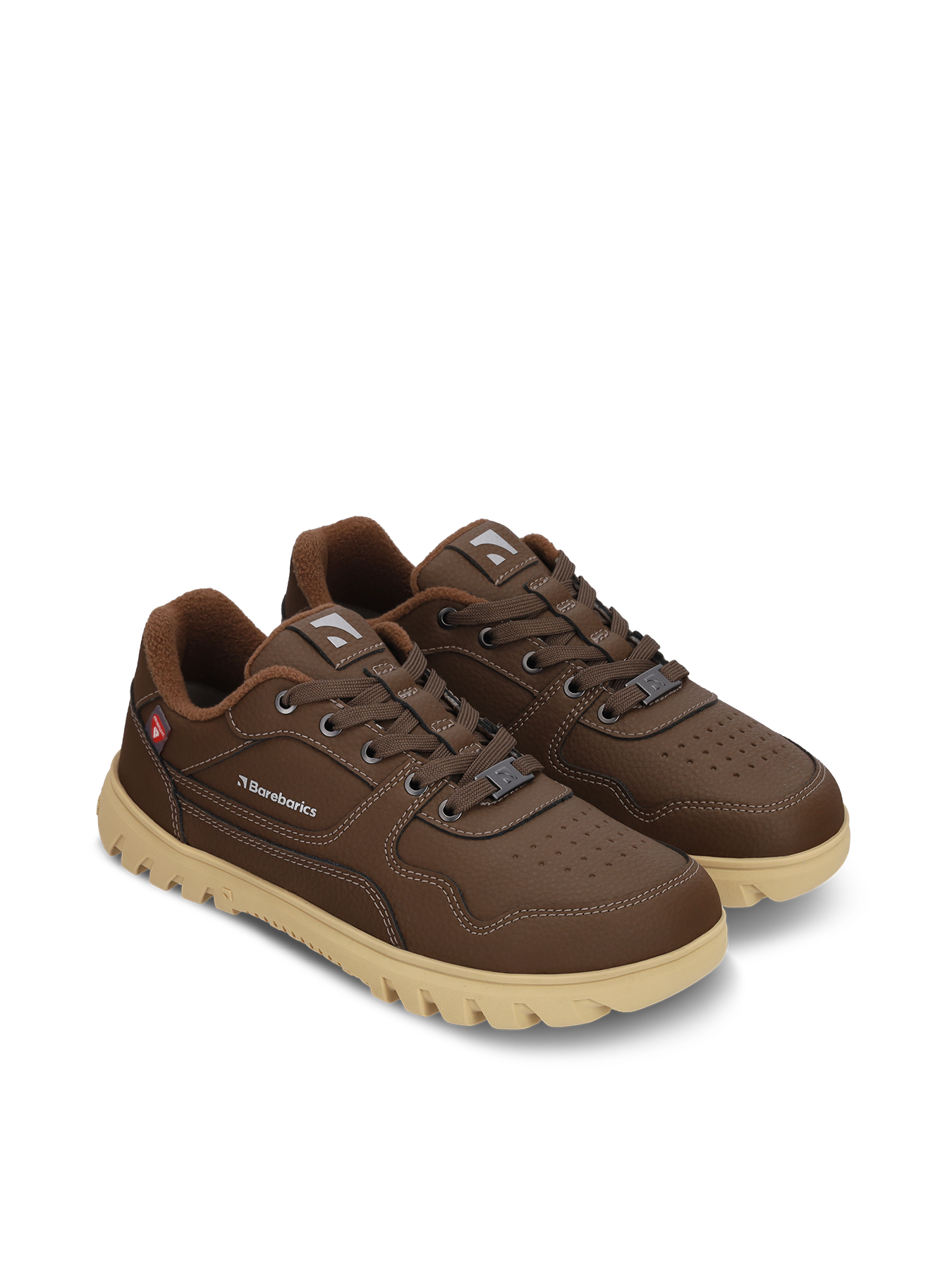 Baskets pieds nus Barebarics Zing Frost - Marron foncé