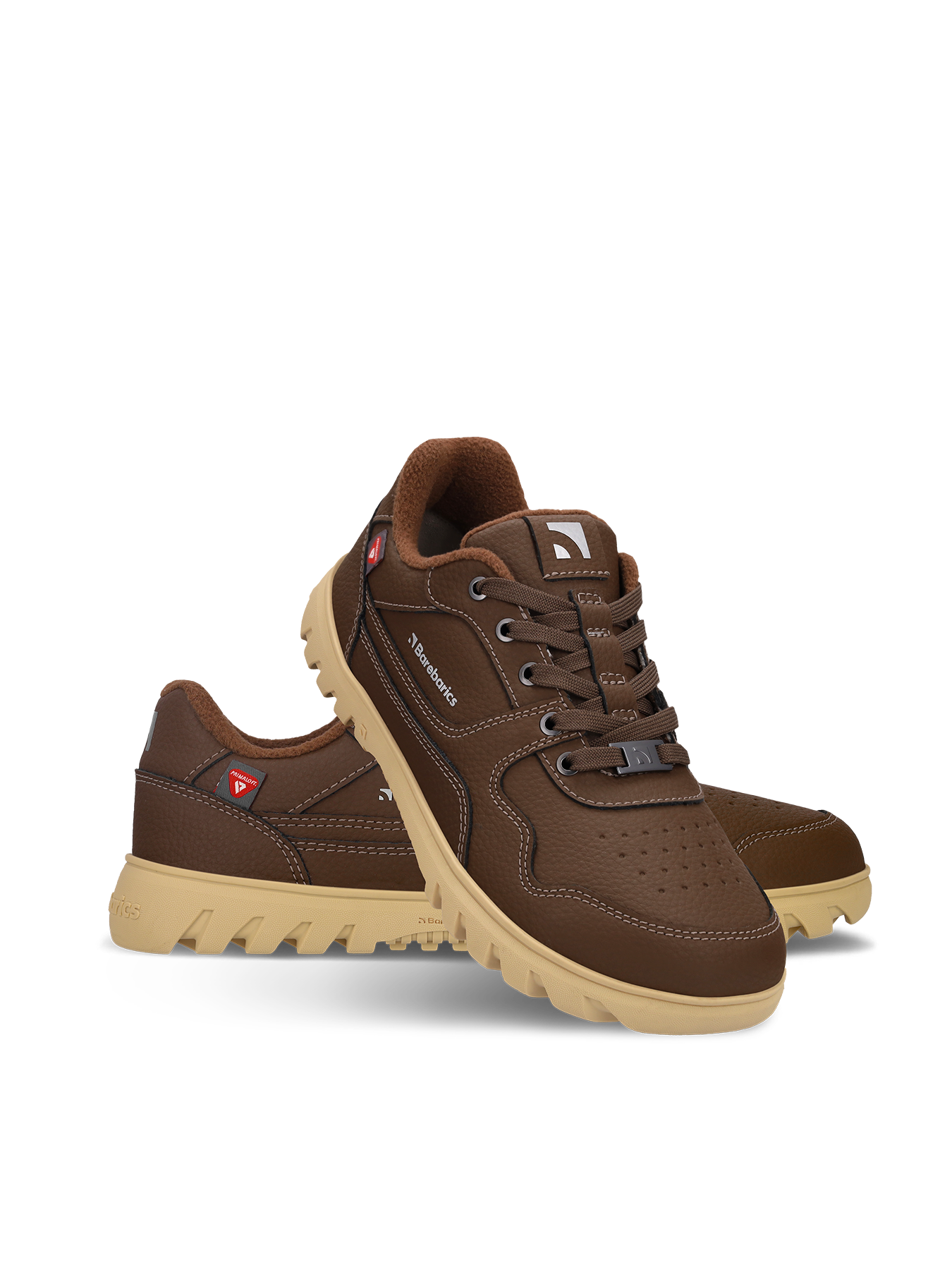 Baskets pieds nus Barebarics Zing Frost - Marron foncé
