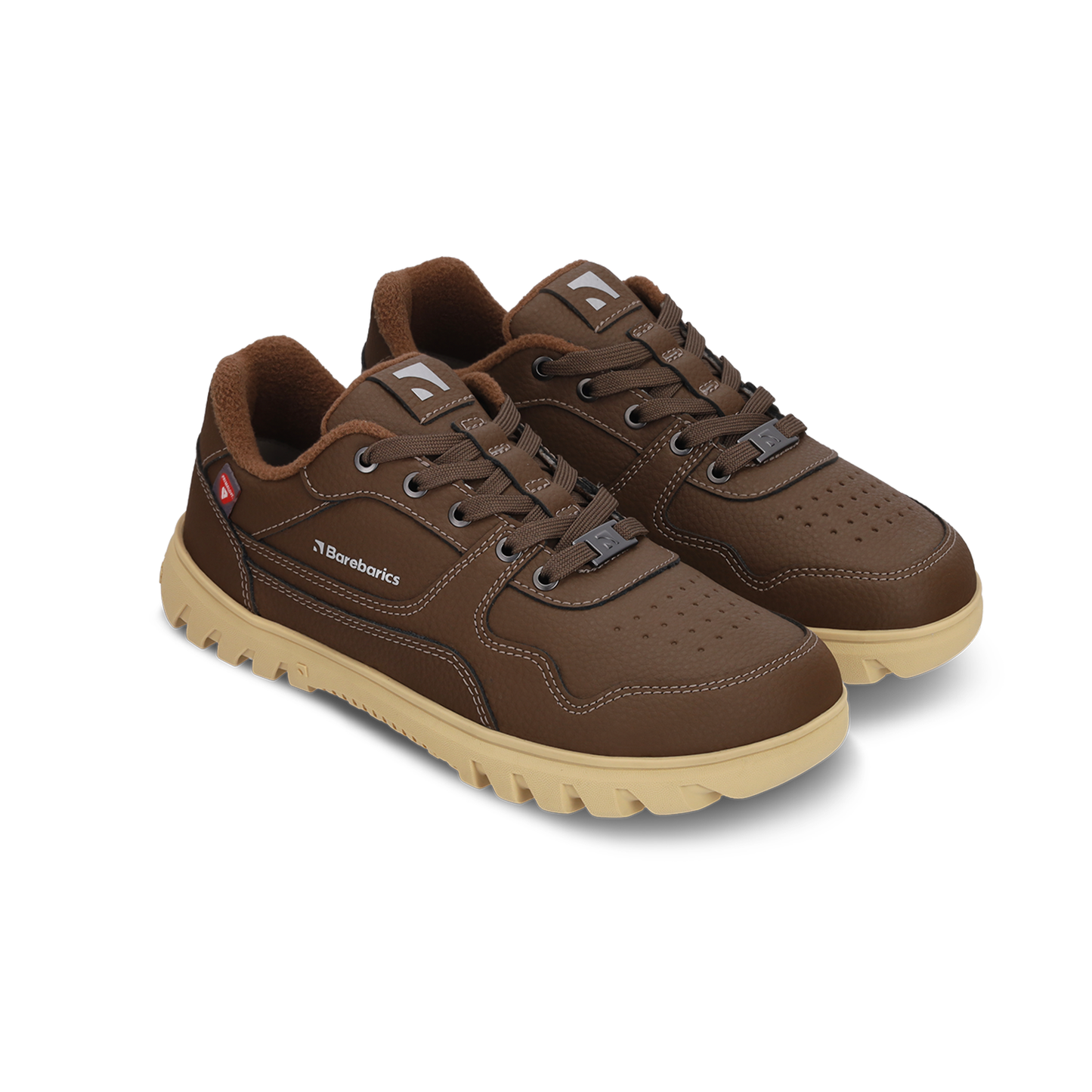 Baskets pieds nus Barebarics Zing Frost - Marron foncé